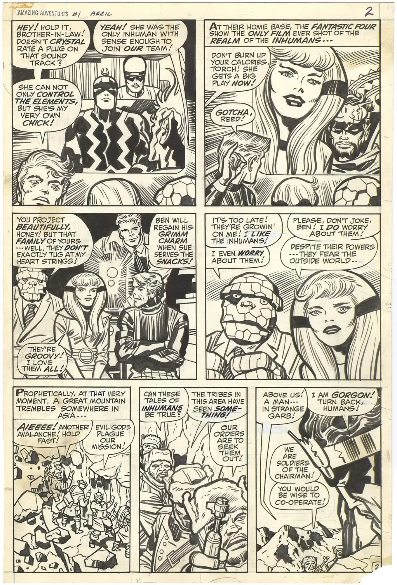 Amazing Adventures #1 p2 (Sweet!!)