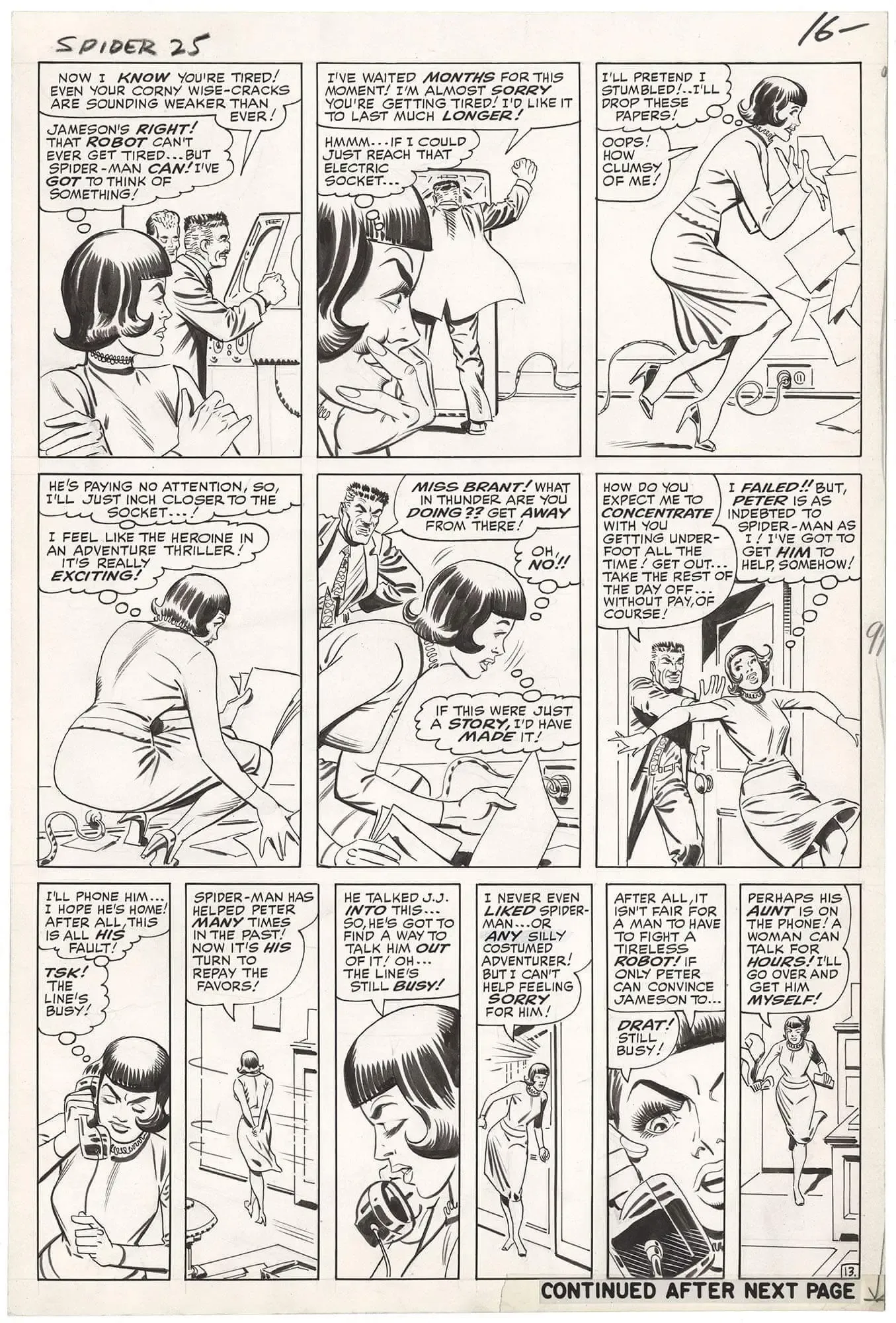Amazing Spider-Man #25 p13 (Betty Brant Magic)