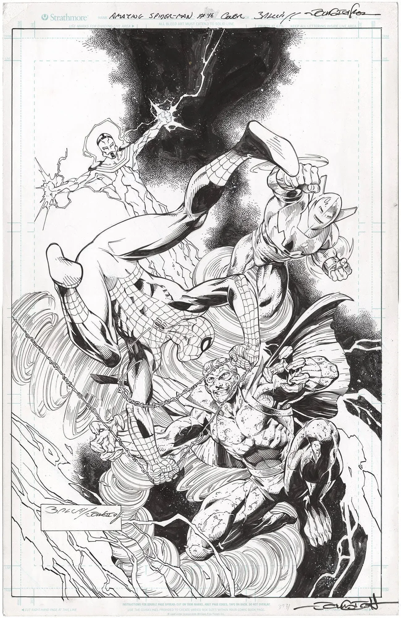 Amazing Spider-Man #46 Variant Cover (Signed)