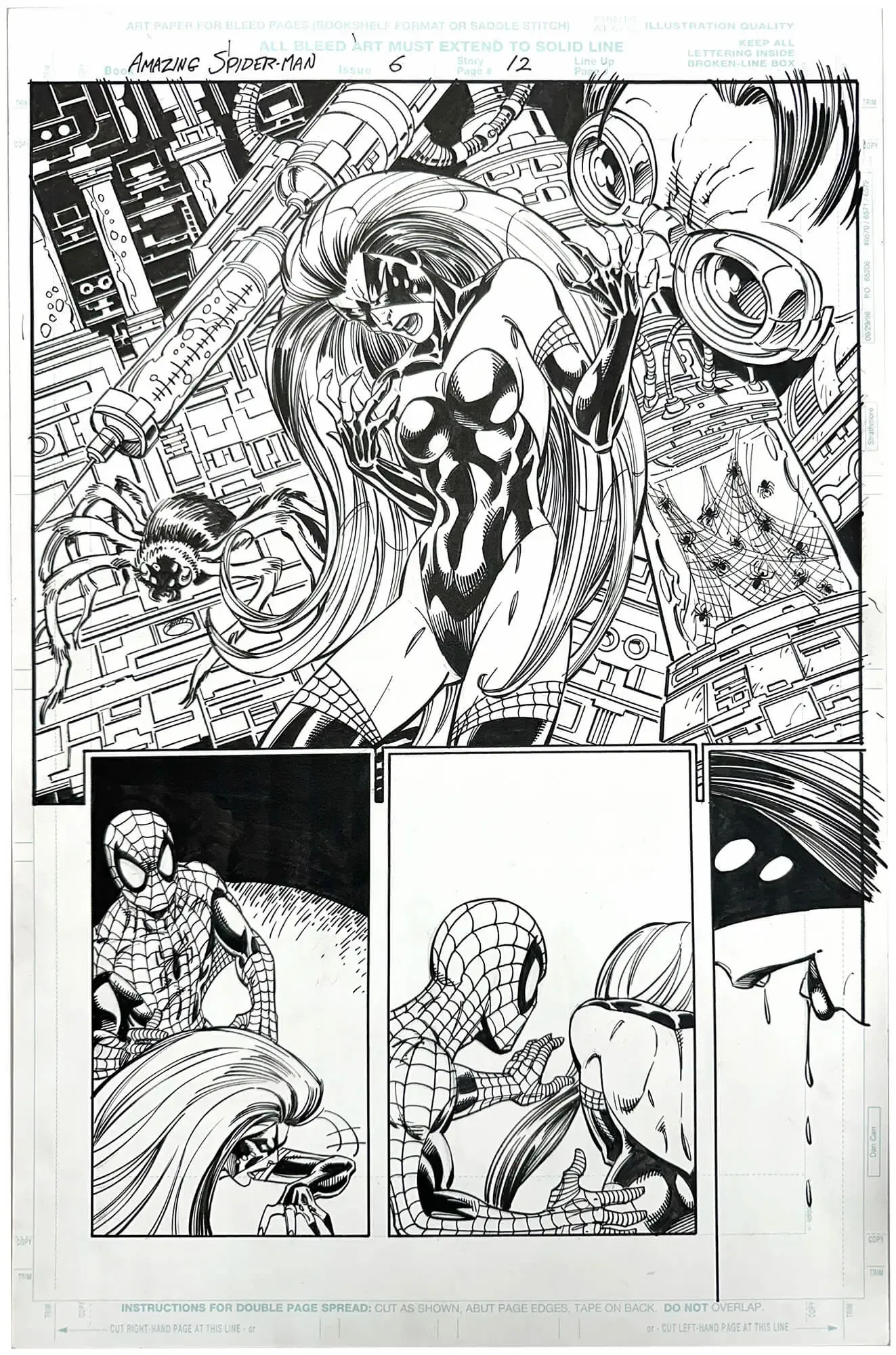 Amazing Spider-Man #6 p12 (½ Splash)(Spider-Woman)