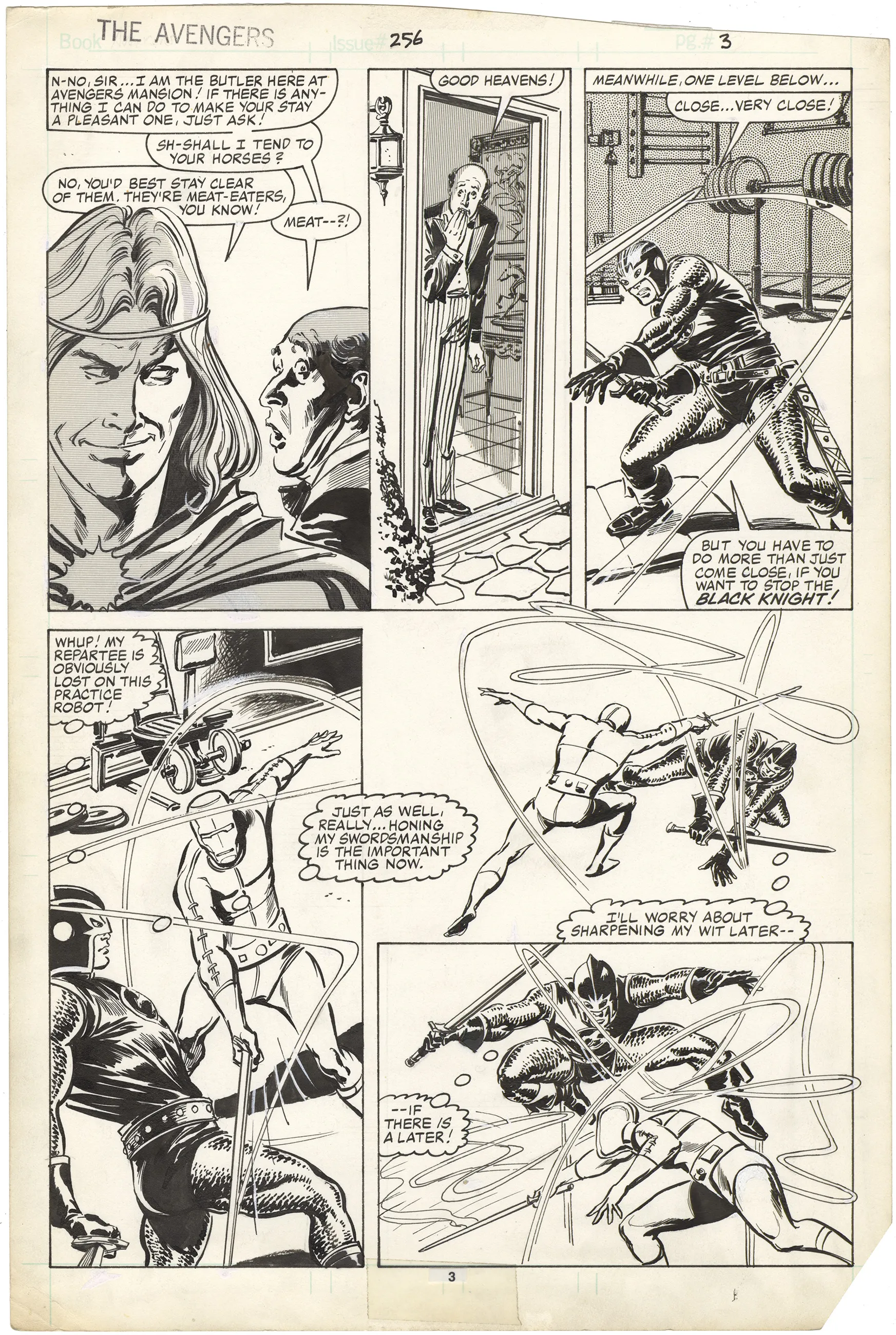 Avengers #256 p3