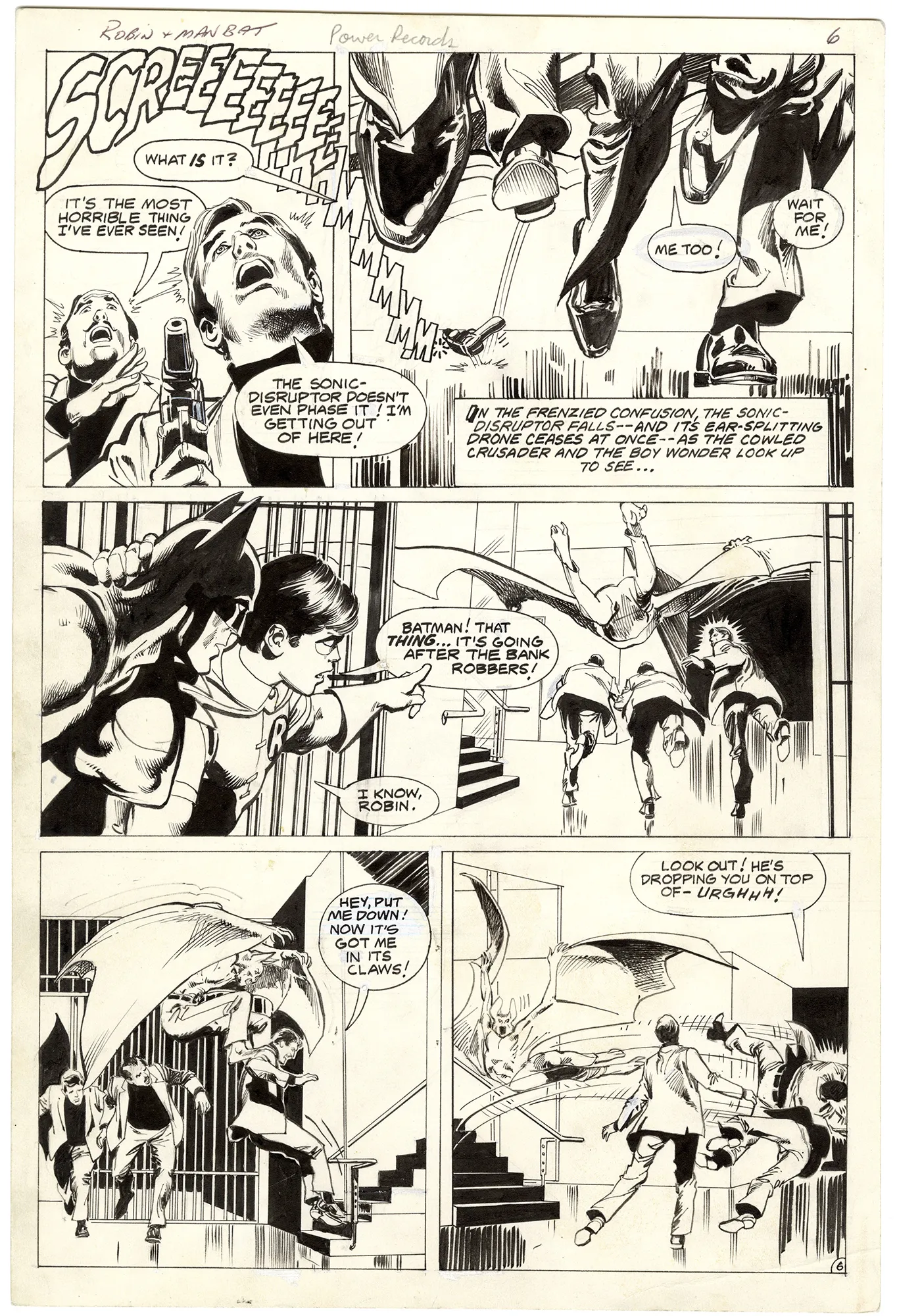 Batman: Robin Meets Man-Bat! [Power Records] #1 p6