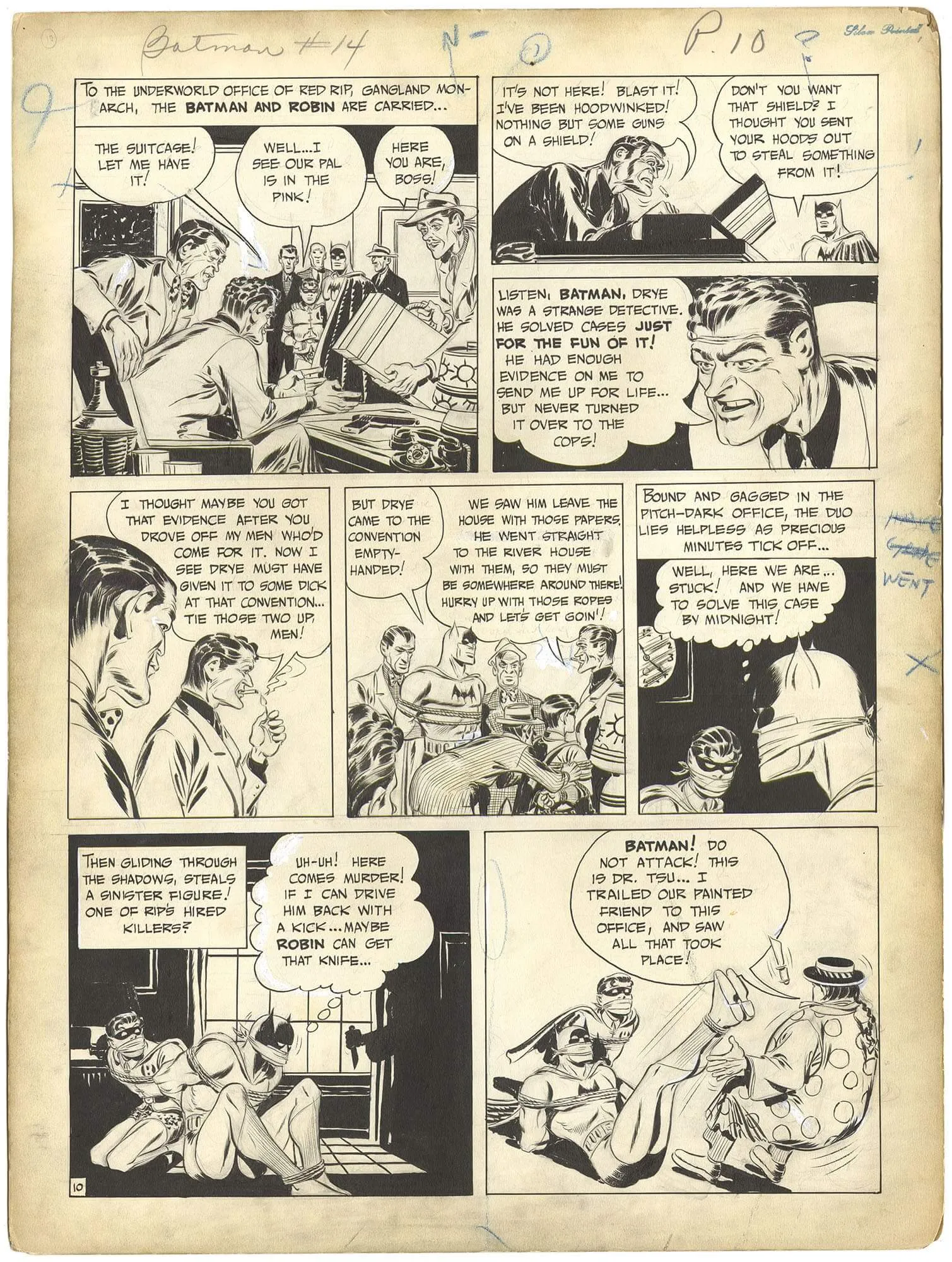 Batman #14 p10 (Large Art)(Historic)