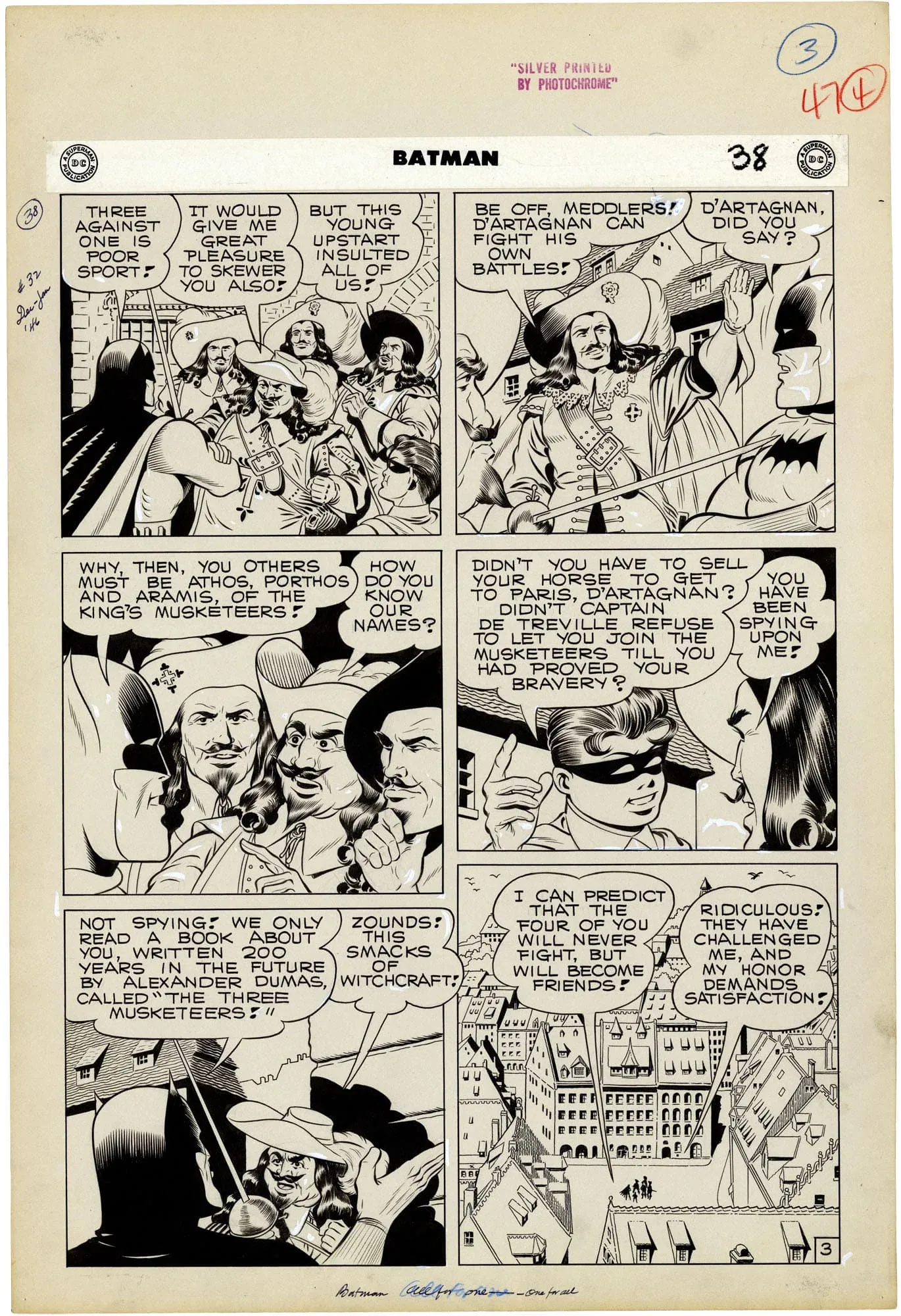 Batman #32 p3 (Large Art)