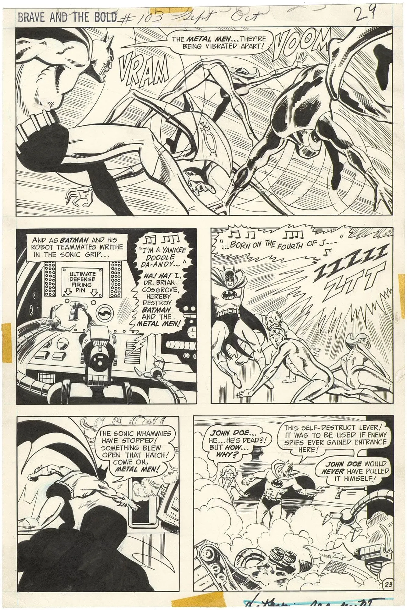 Brave and the Bold #103 p23 (Metal Men)