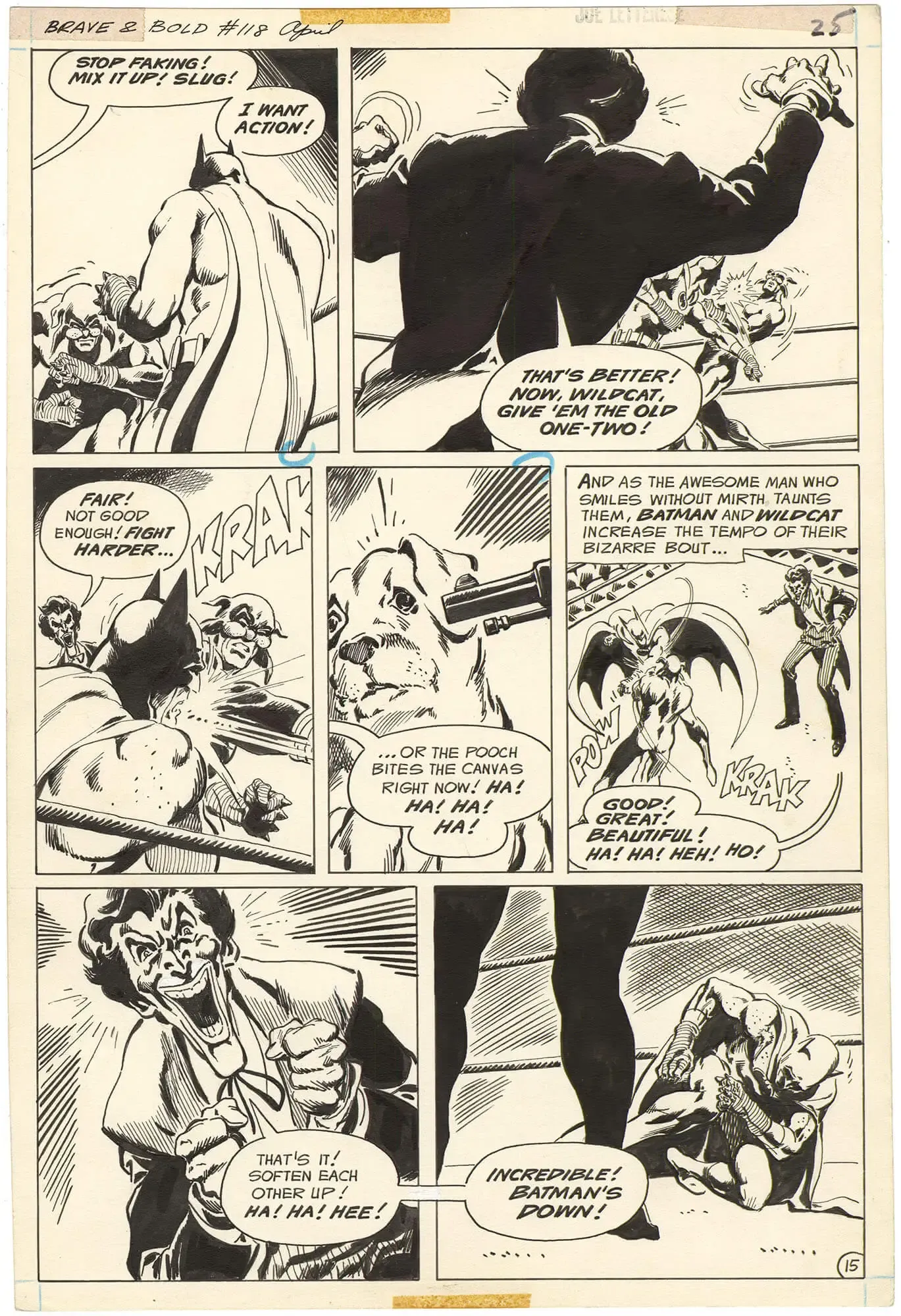 Brave and the Bold #118 p15 (The JOKER!)