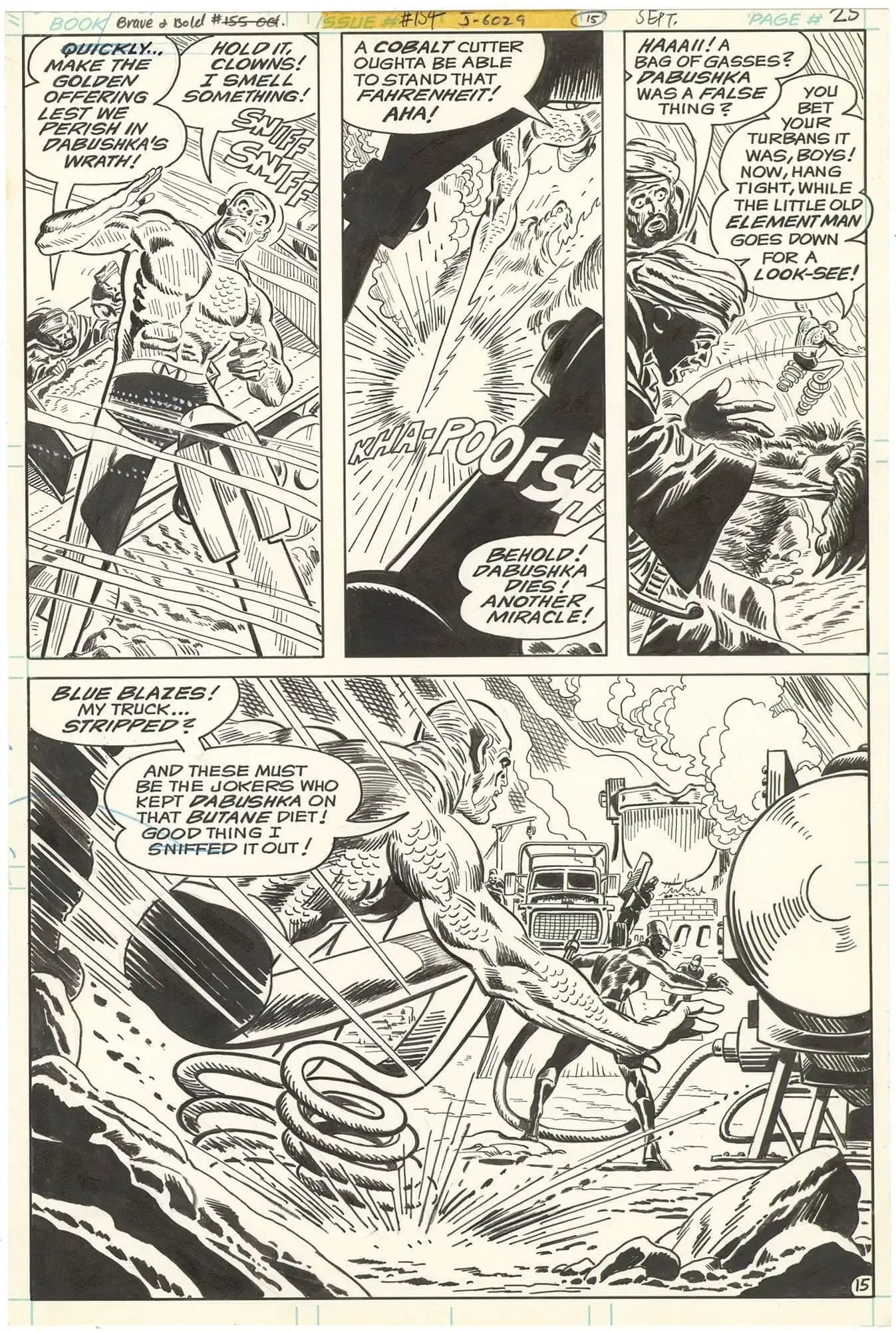 Brave and the Bold #154 p15 (Half Splash)