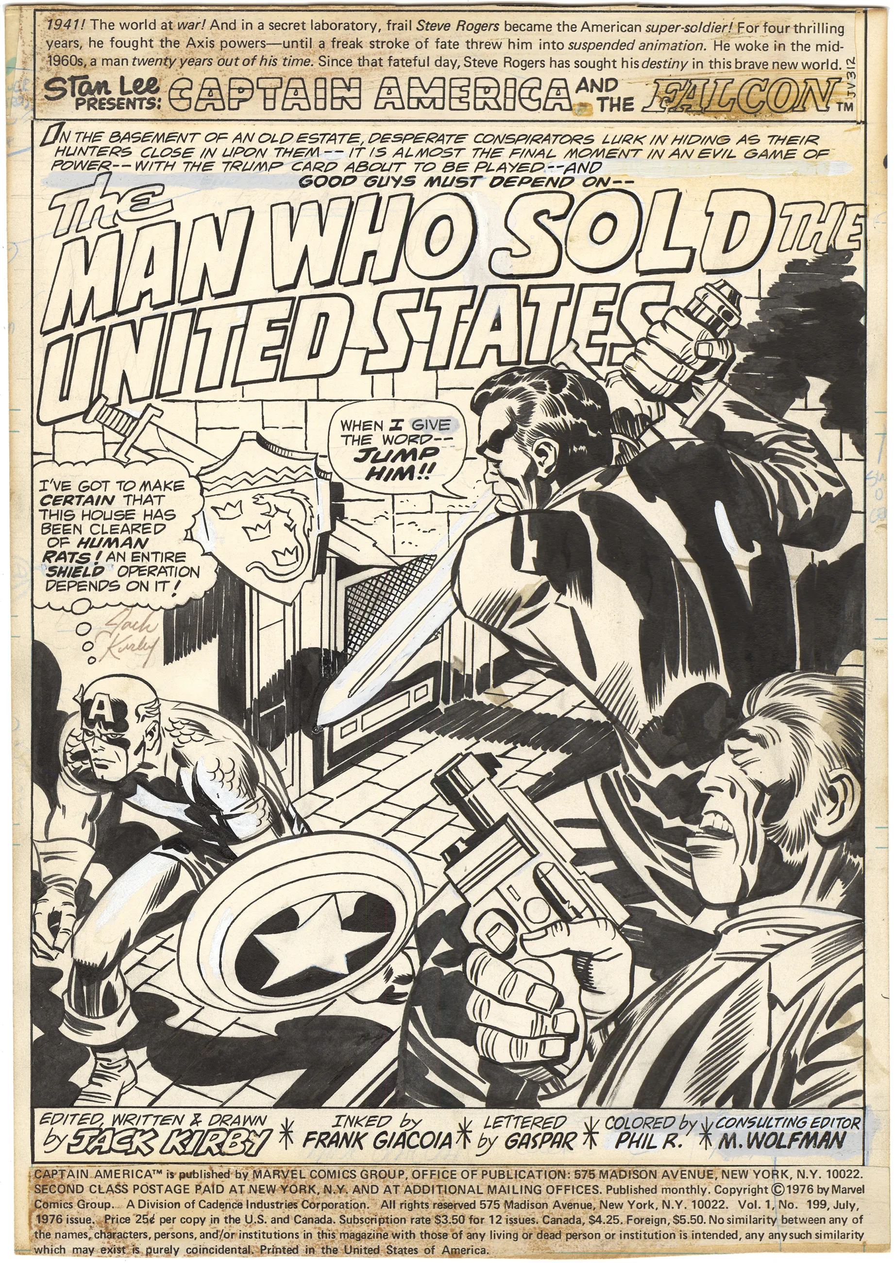 Captain America #199 p1