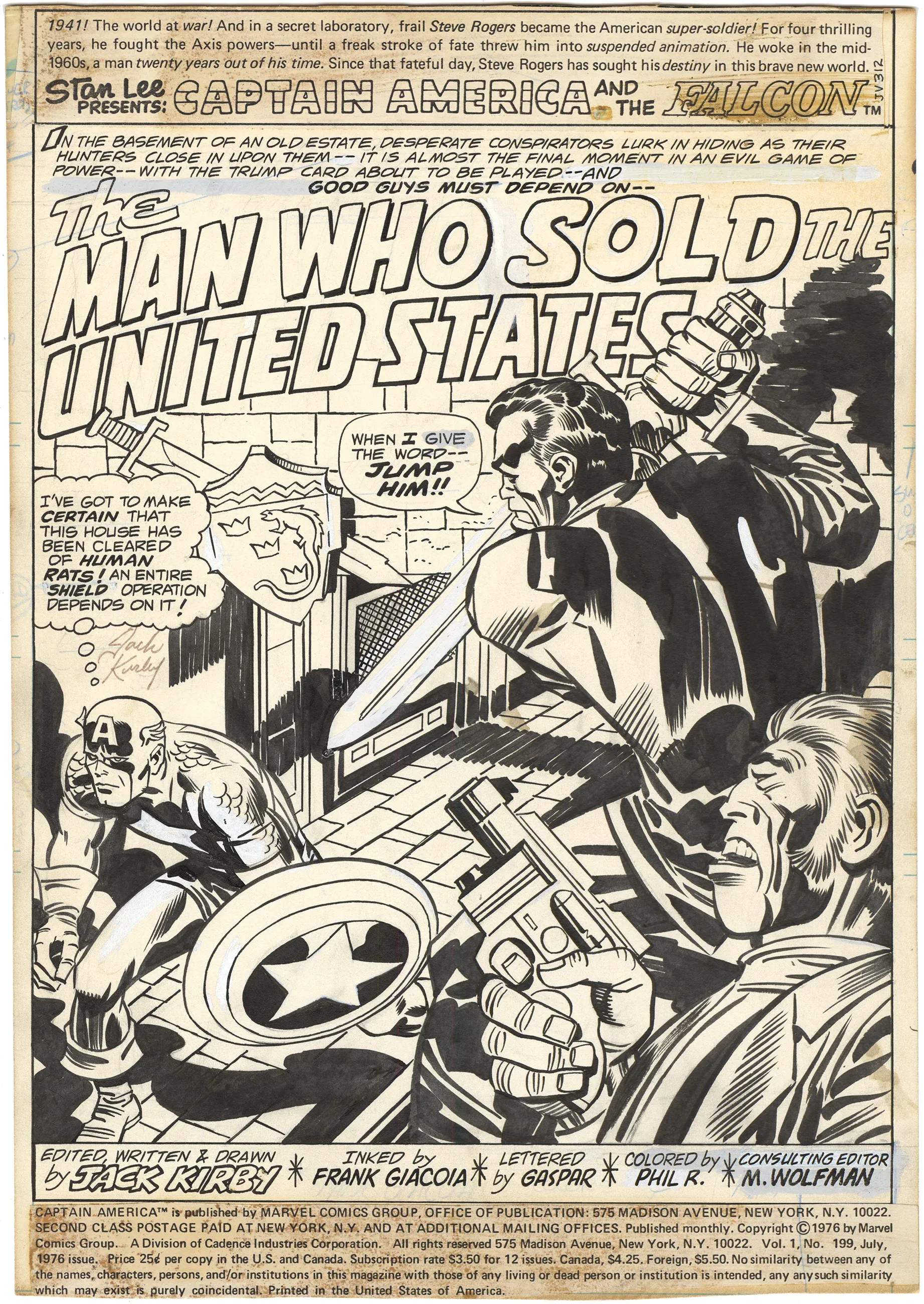 Captain America #199 p1