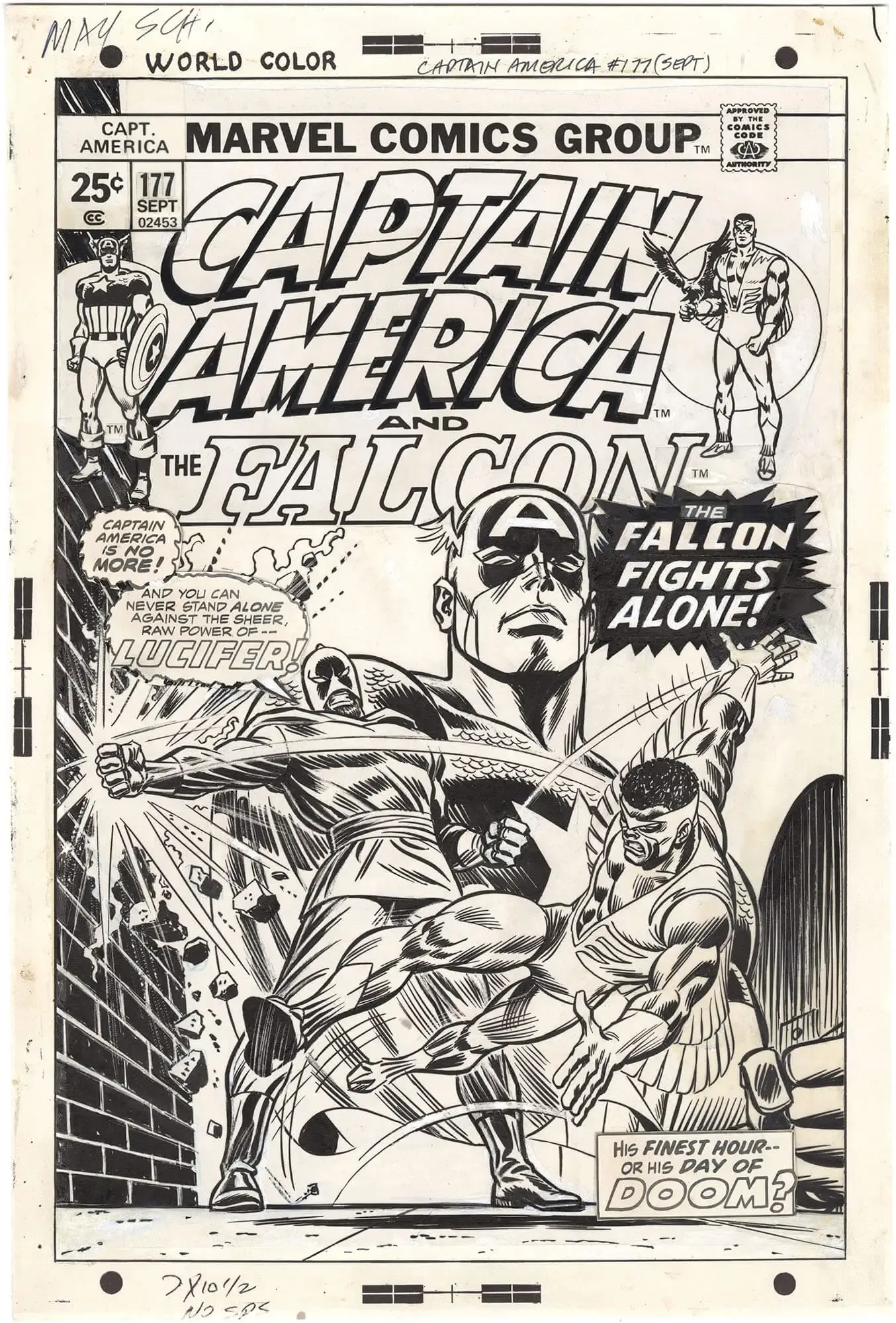 Captain America #177 Cover