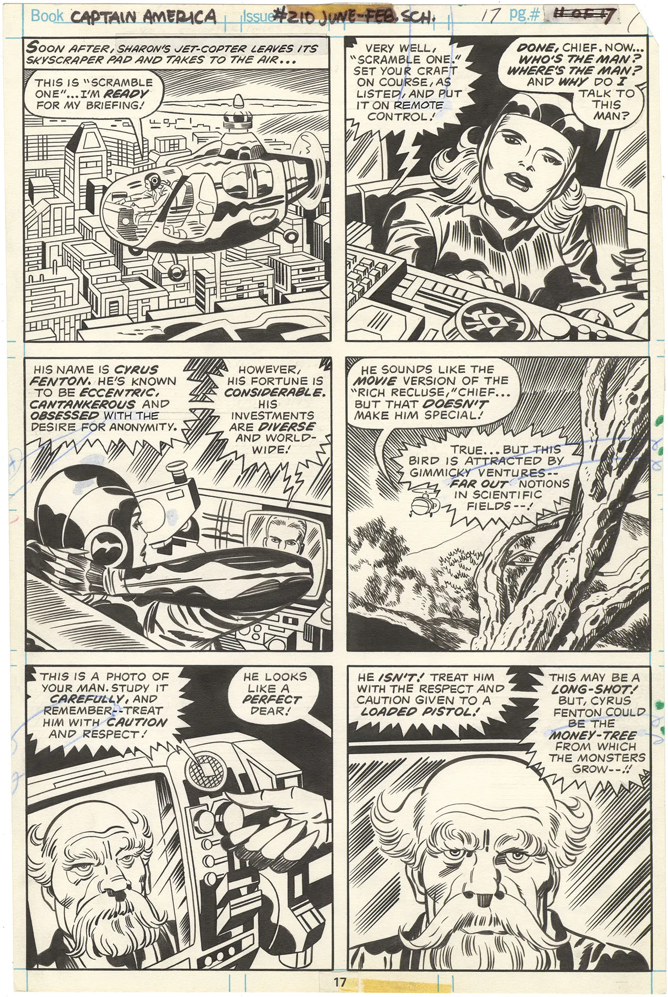 Captain America #210 p17 (Sharon Carter)