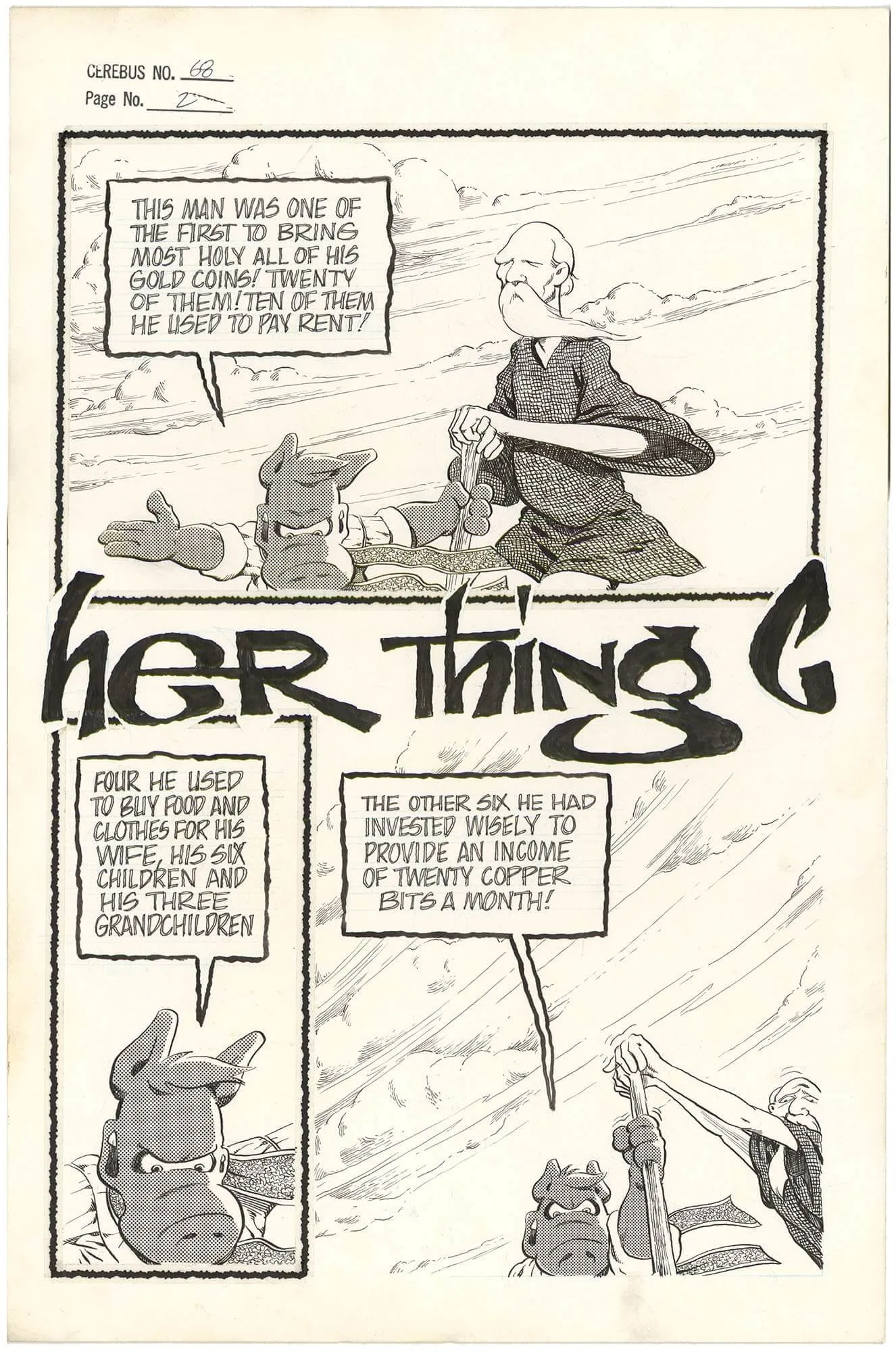 Cerebus #68 p2 (consecutive pages)