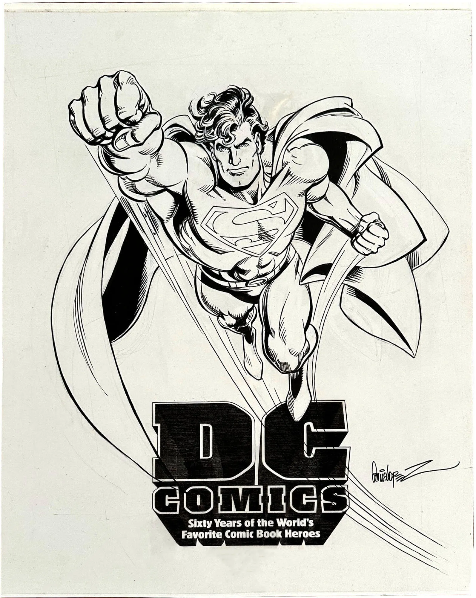 DC Comics: 60 Years of the World's Favorite Comic Book Heroes Cover