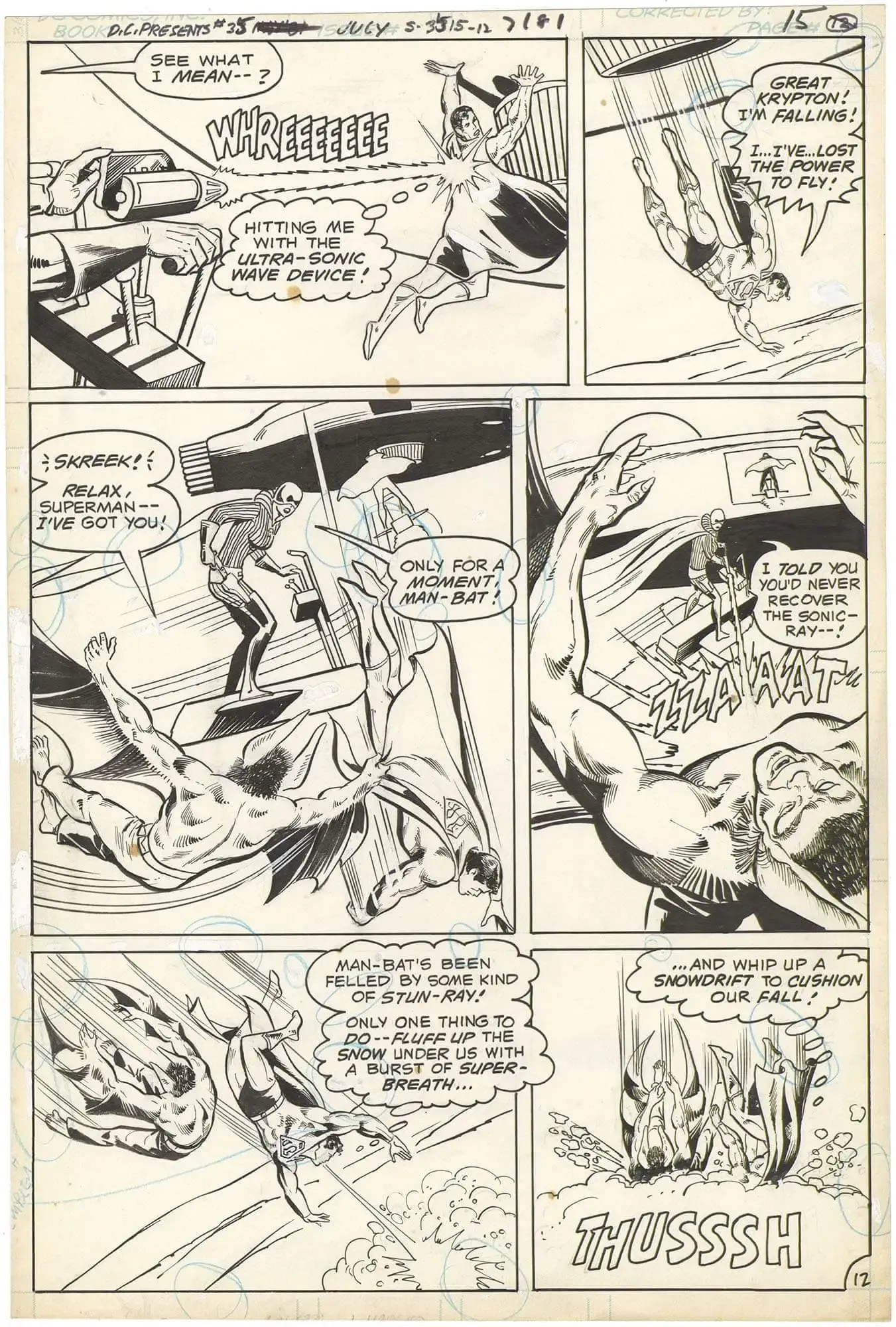 D.C. Presents #35 p12 (Man-Bat)