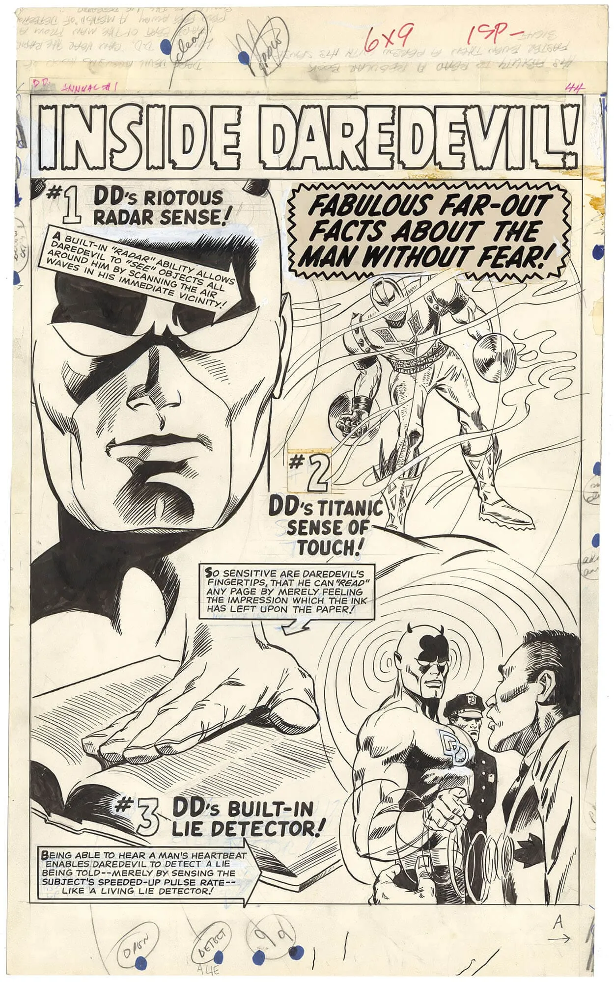 Daredevil Annual #1 p44 (Splash)(Large Art)