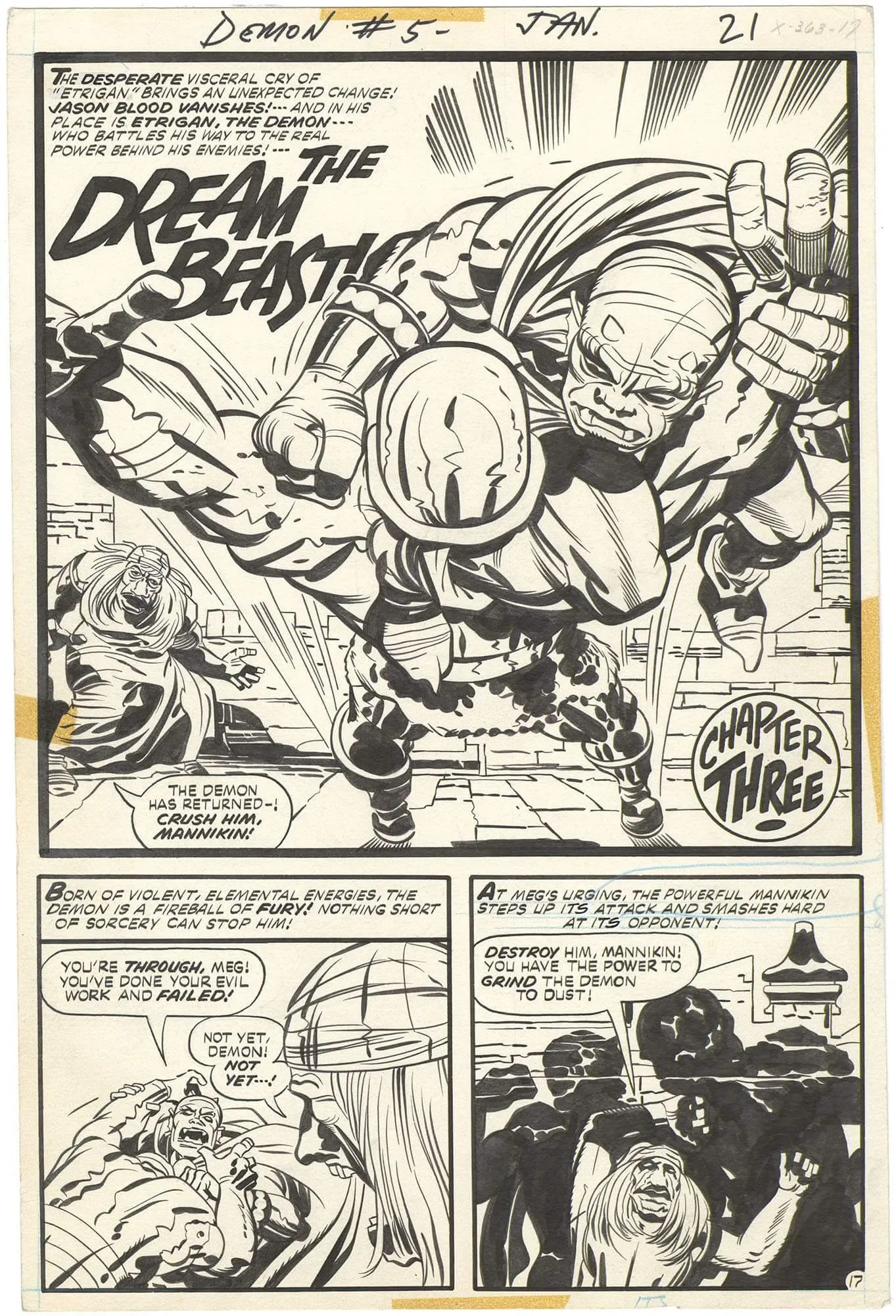 Demon #5 p17 (Splash)