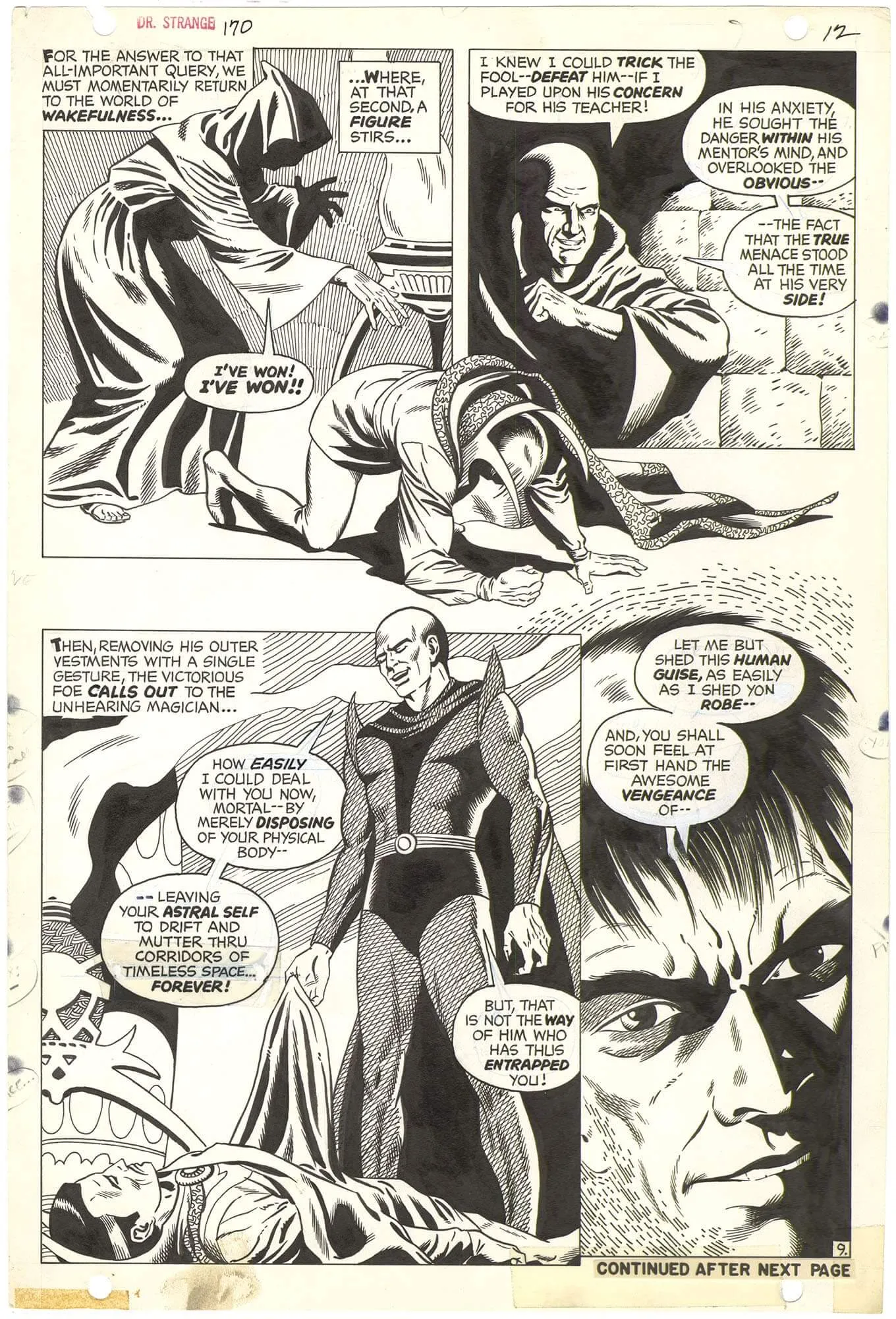 Doctor Strange #170 p9