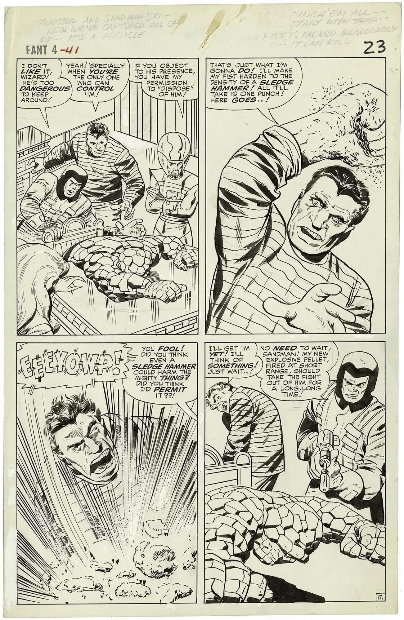 Fantastic Four #41 p17 (Large Art)
