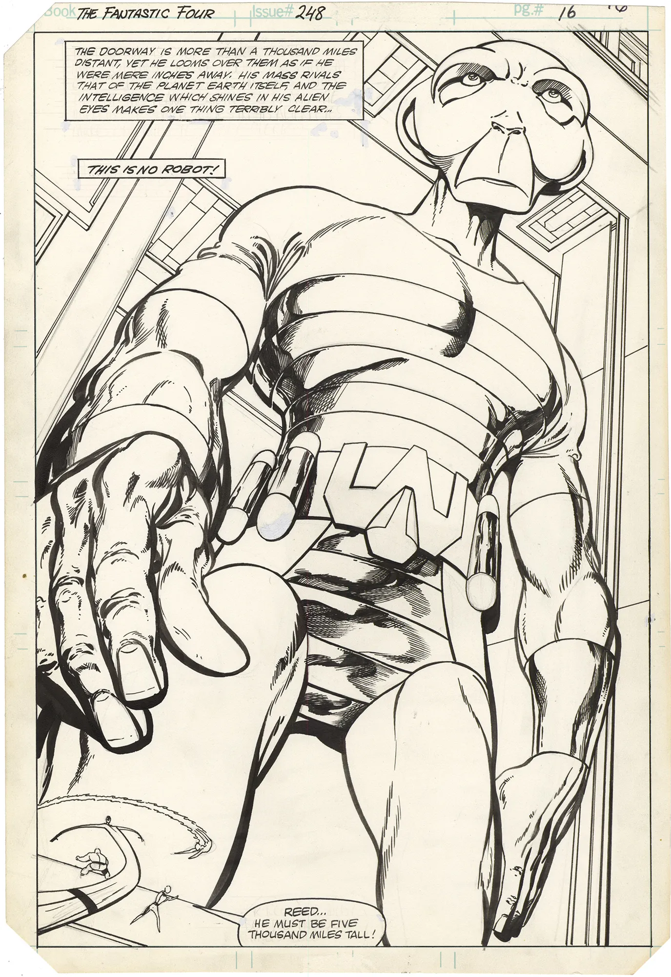 Fantastic Four #248 p16 Splash