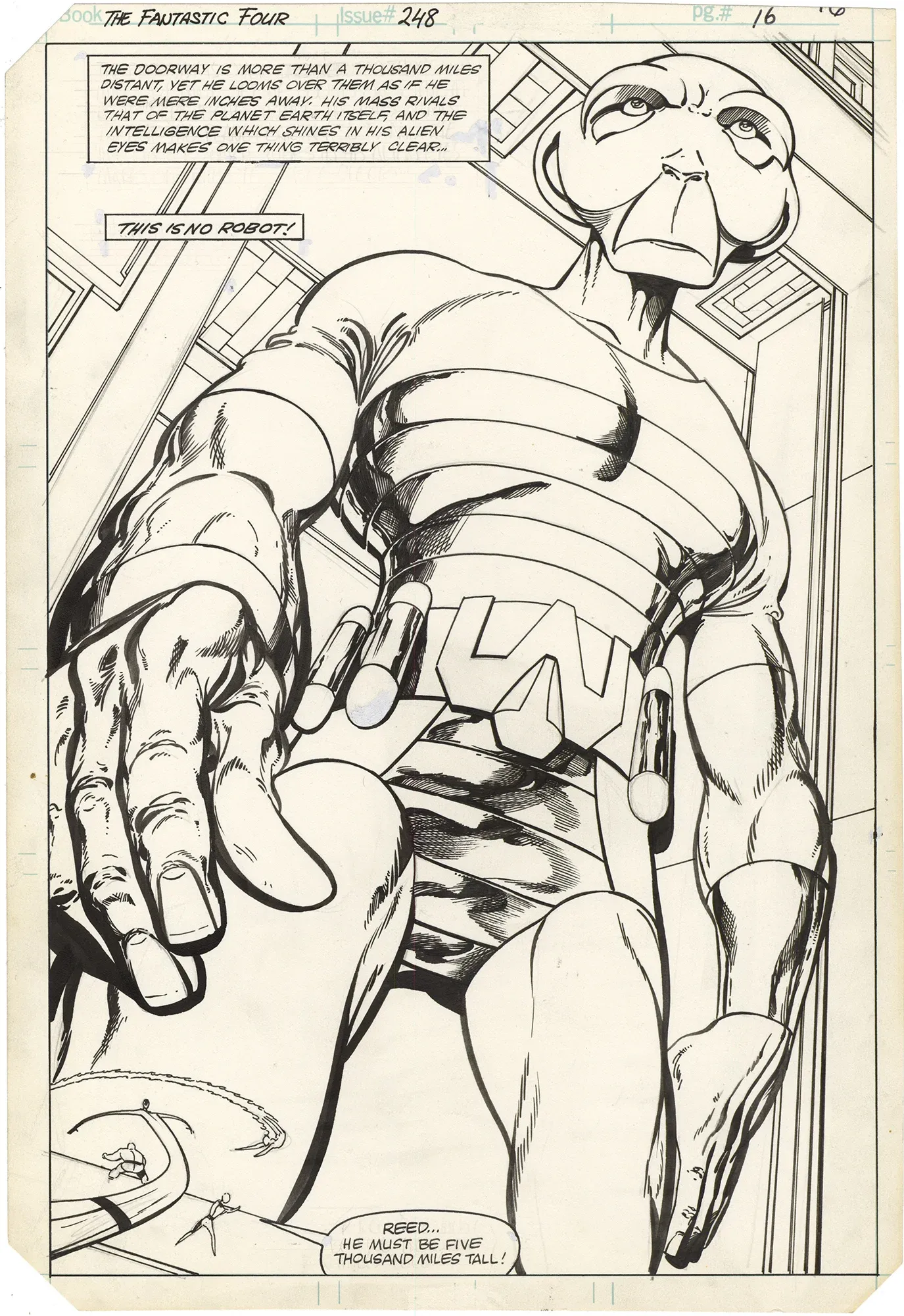 Fantastic Four #248 p16 Splash