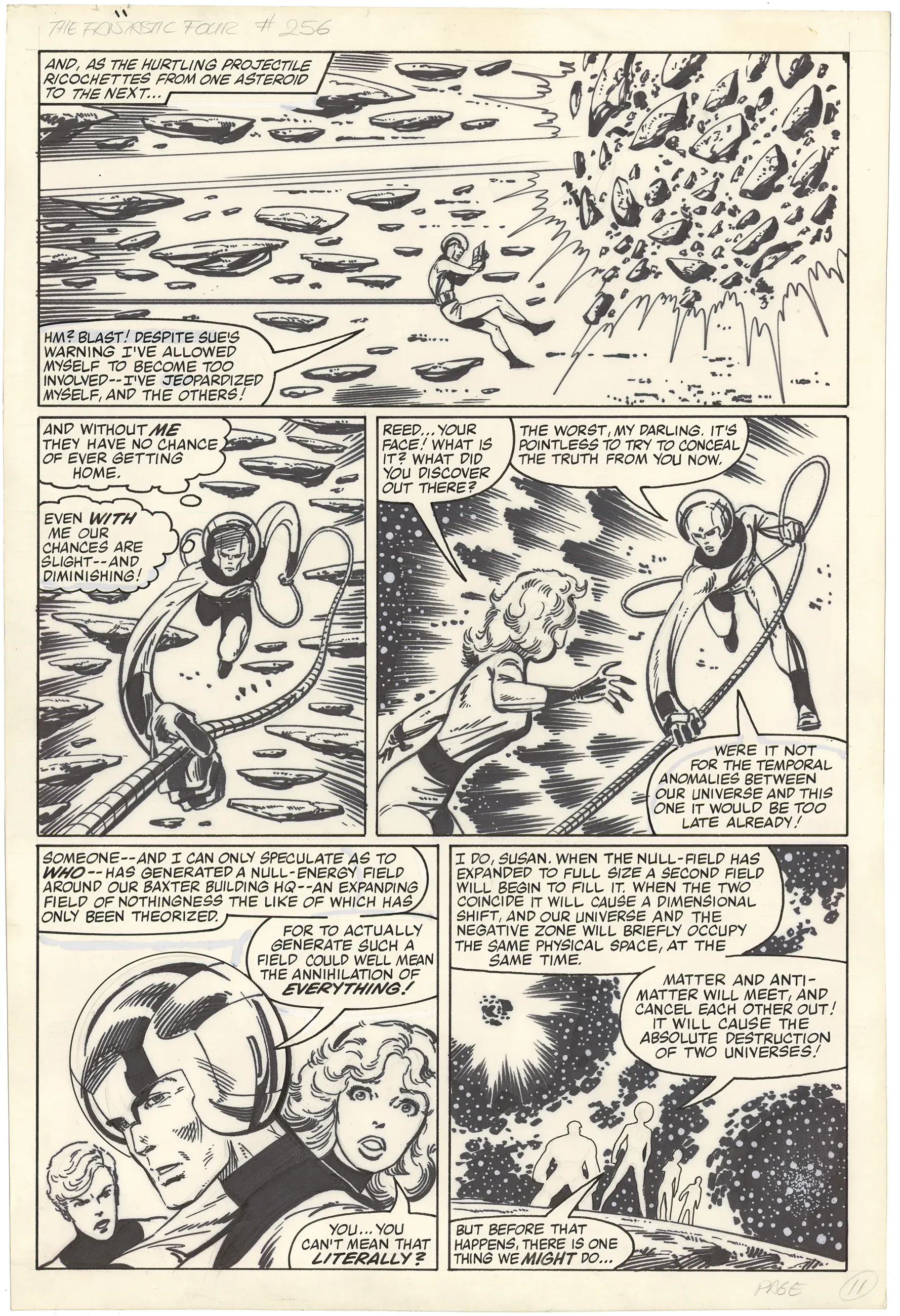 Fantastic Four #256 p11 (Large Art)