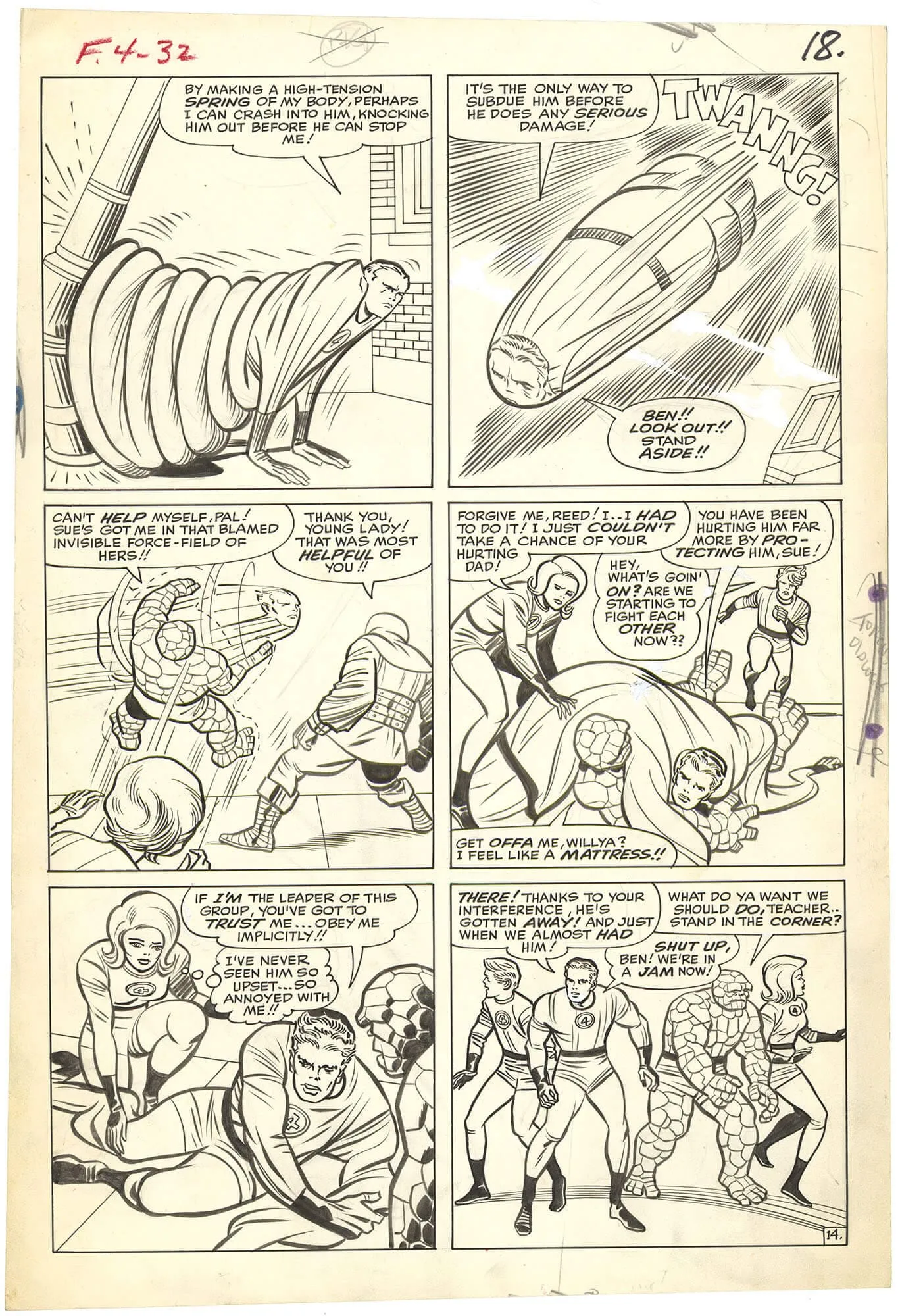 Fantastic Four #32 p14 (Large Art)