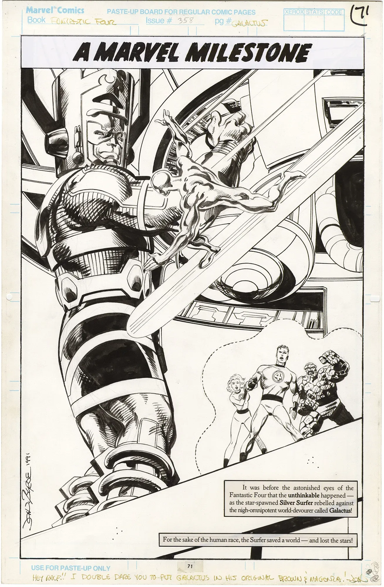 Fantastic Four #358 p71