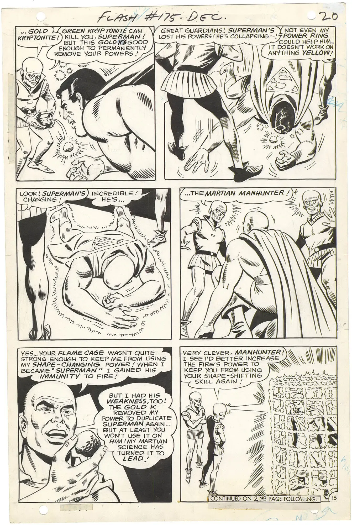 Flash #175 p15 (Superman/Flash Race!)
