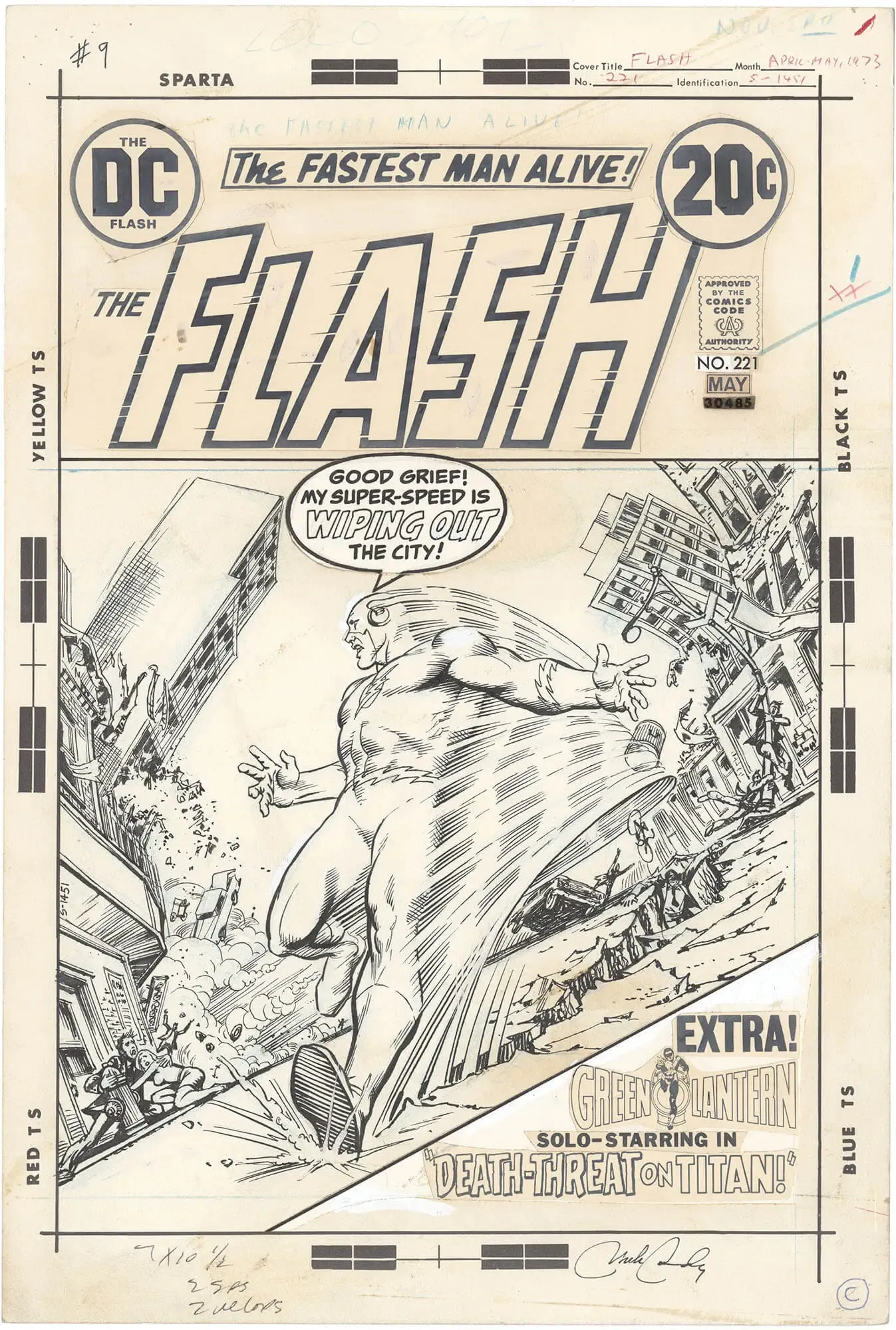 Flash #221 Cover
