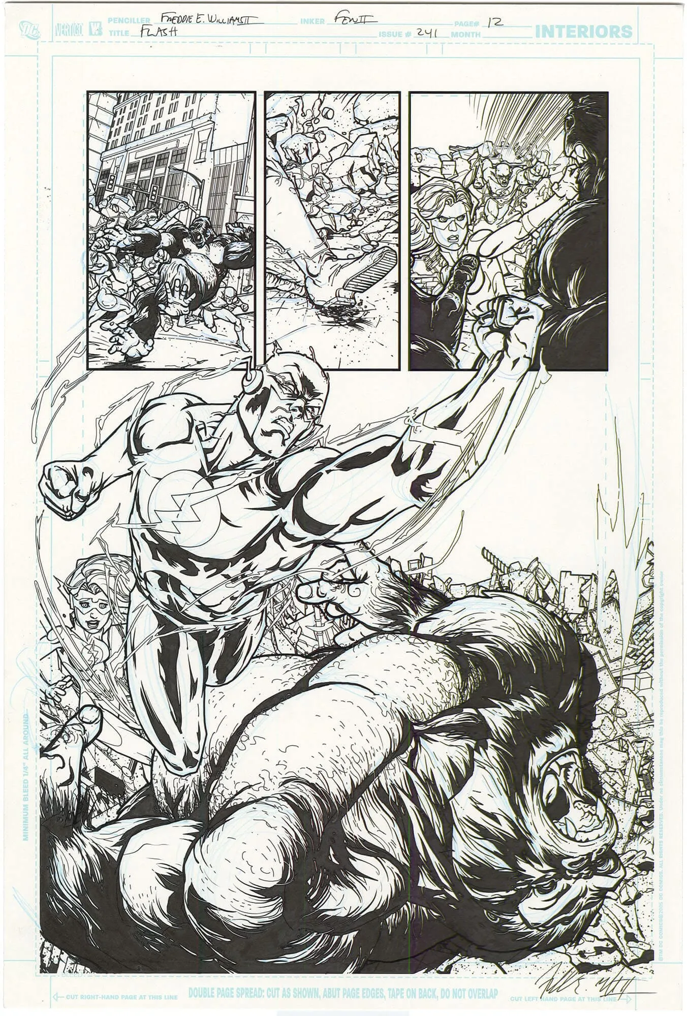 Flash #241 p12 (Splash)(Gorilla Grodd)