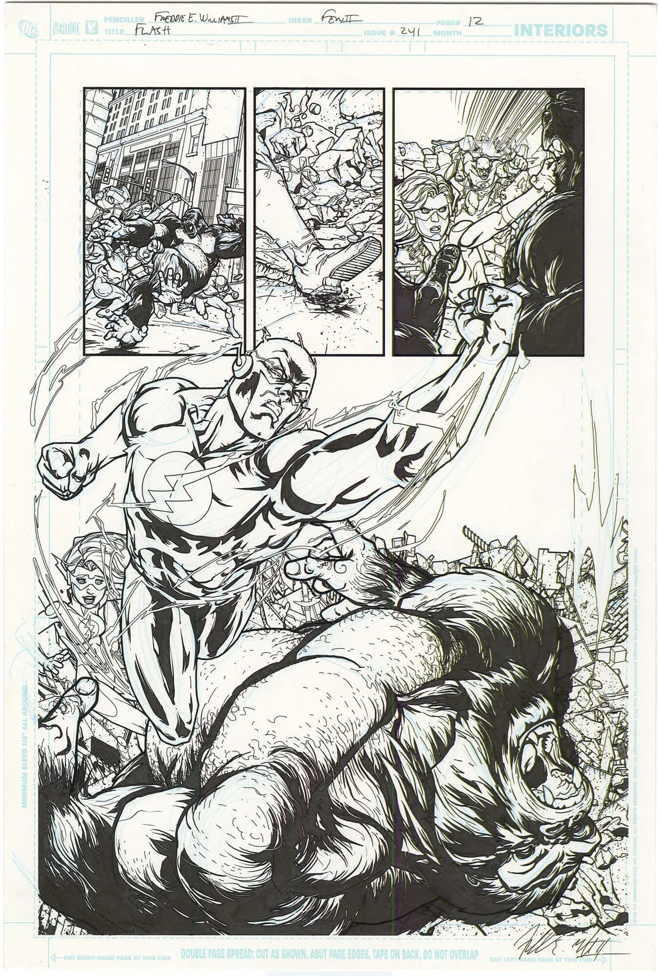 Flash #241 p12 (Splash)(Gorilla Grodd)