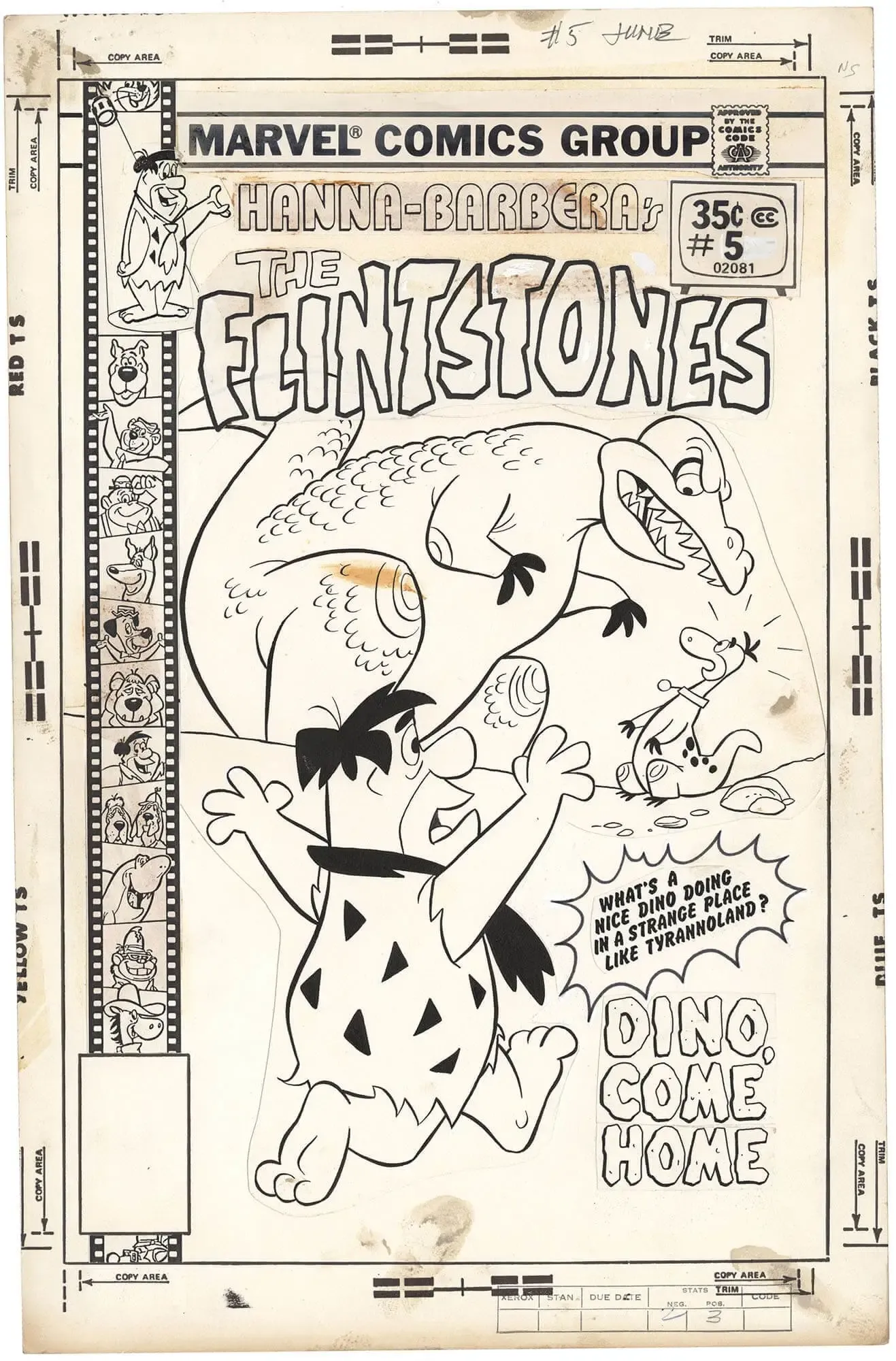 Flintstones #5 Cover