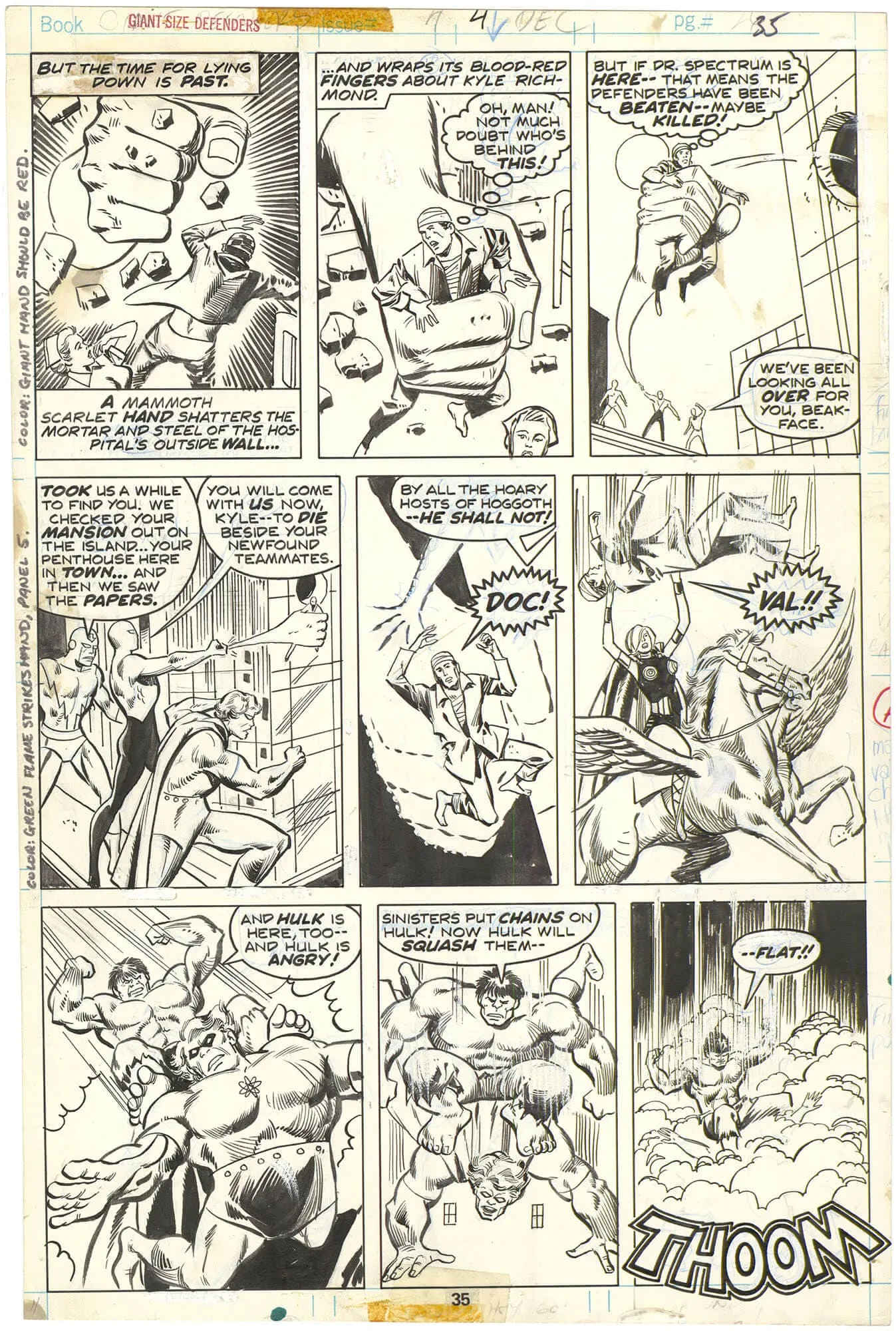 Giant-Size Defenders #4 p35 (Squadron Supreme)