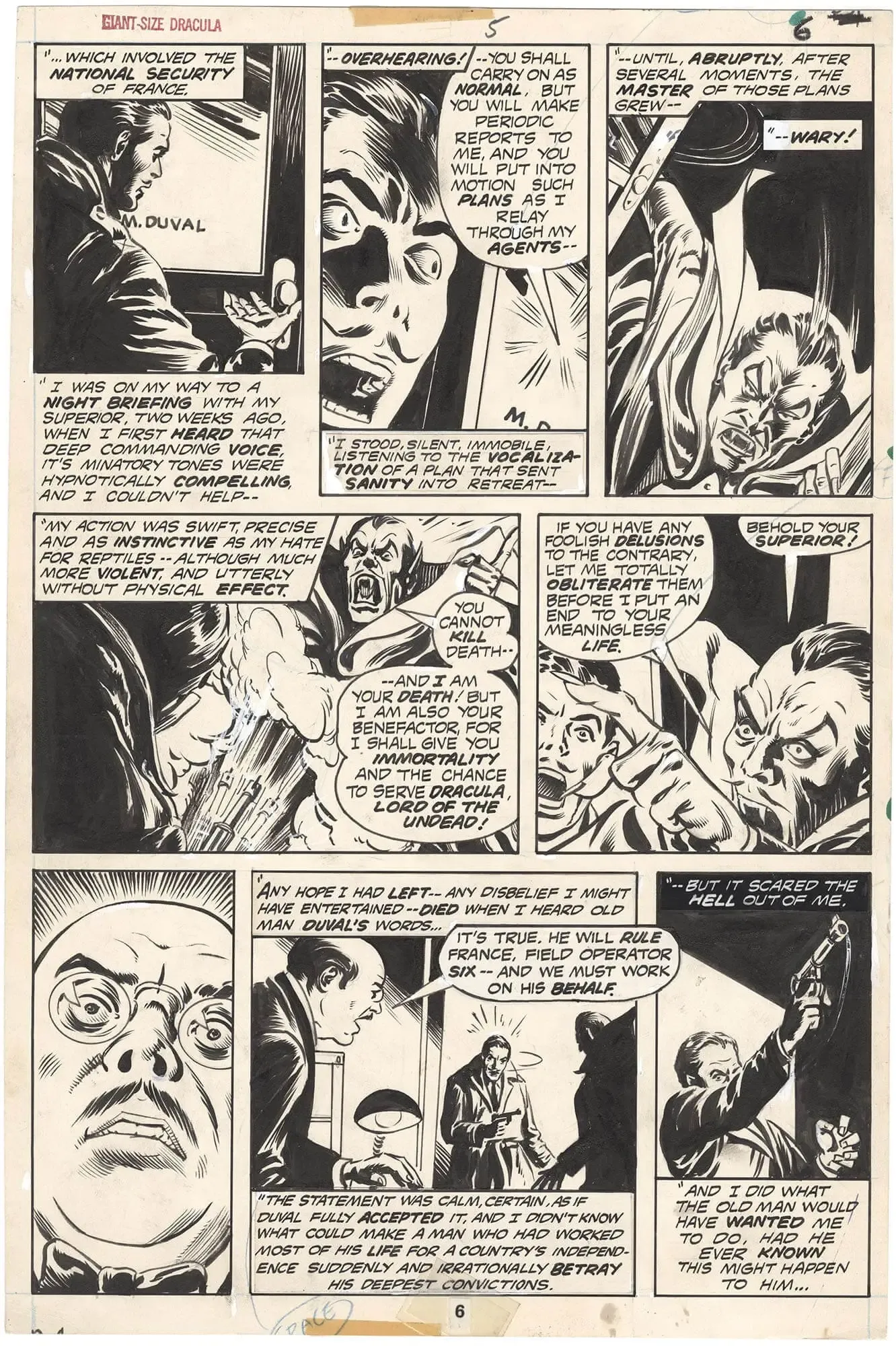 Giant-Size Dracula #5 p6