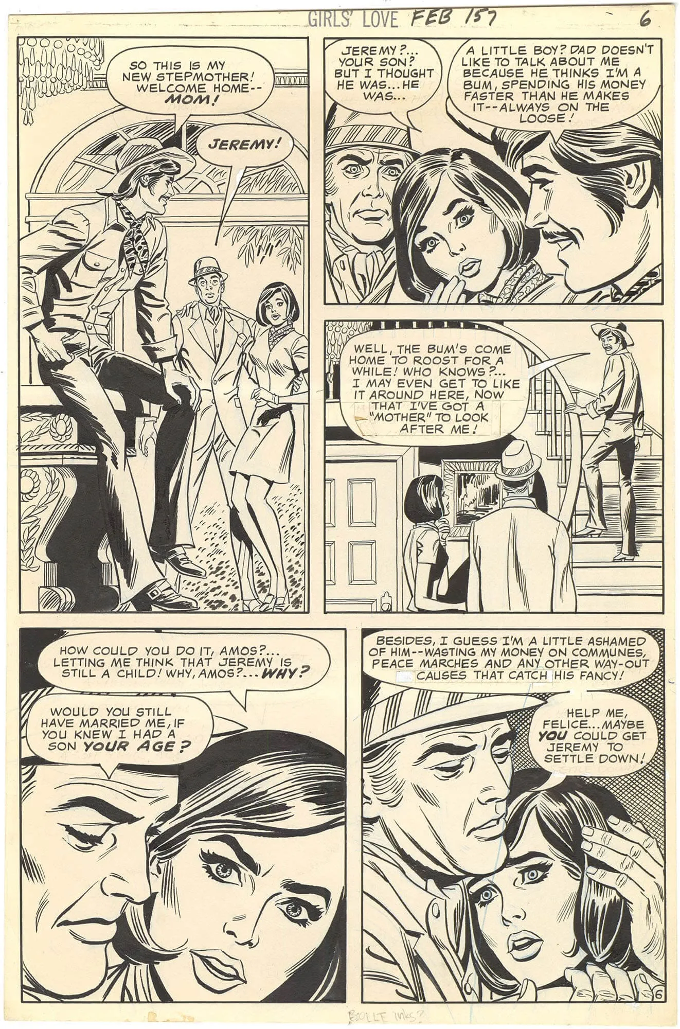 Girls’ Love Stories #157 p6