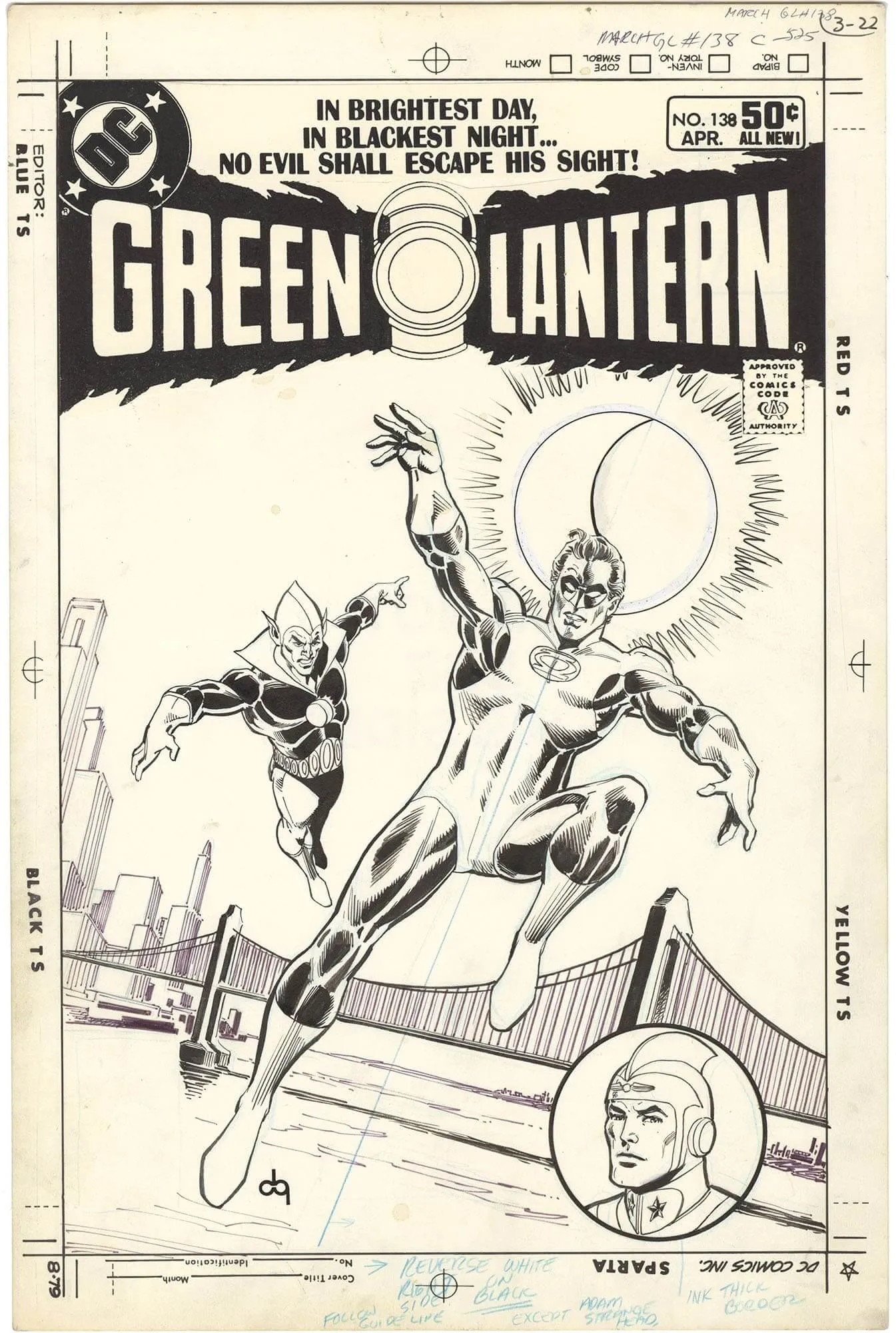 Green Lantern #138 Cover