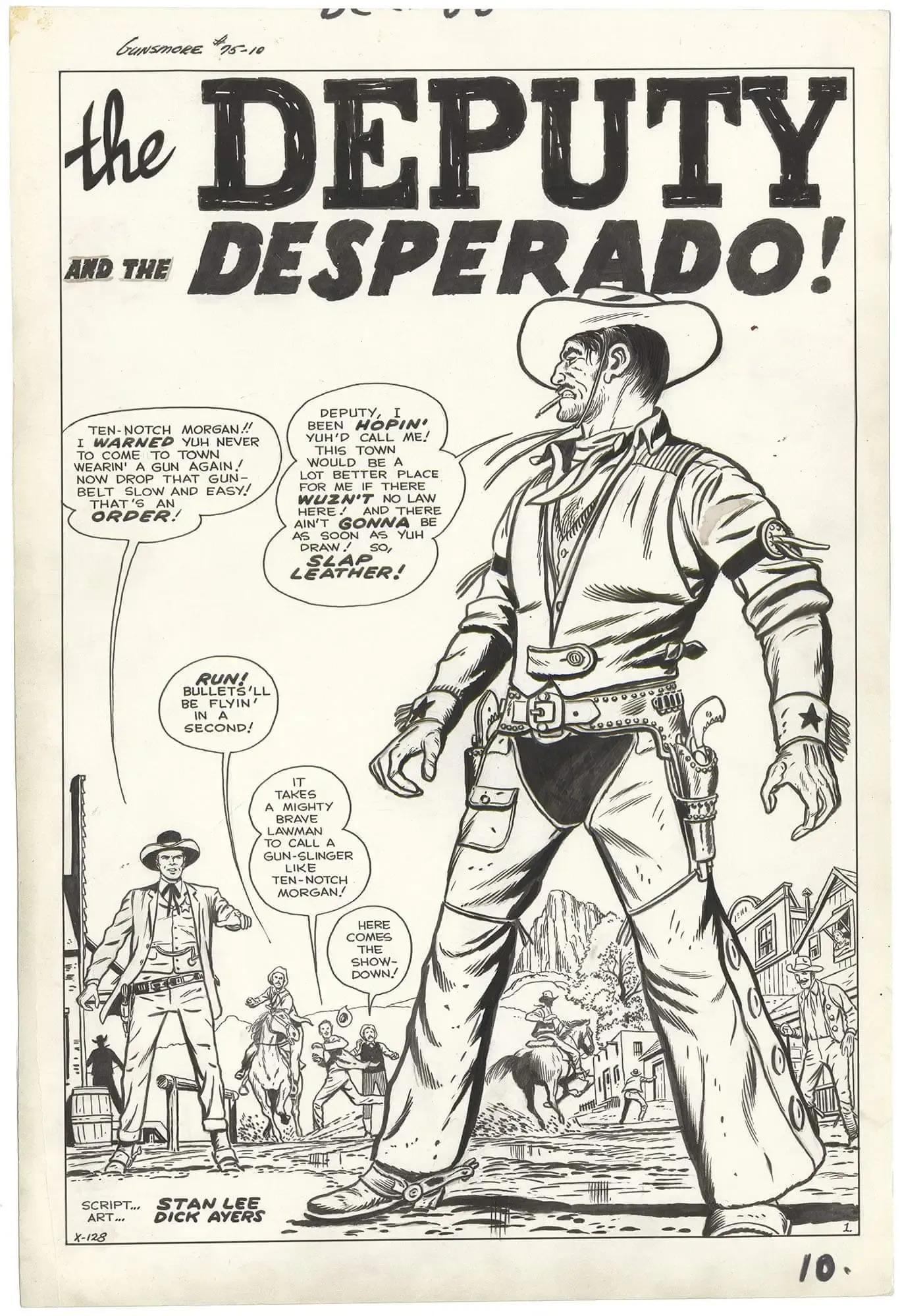 Gunsmoke #75 p10 (Splash) (Large Art)
