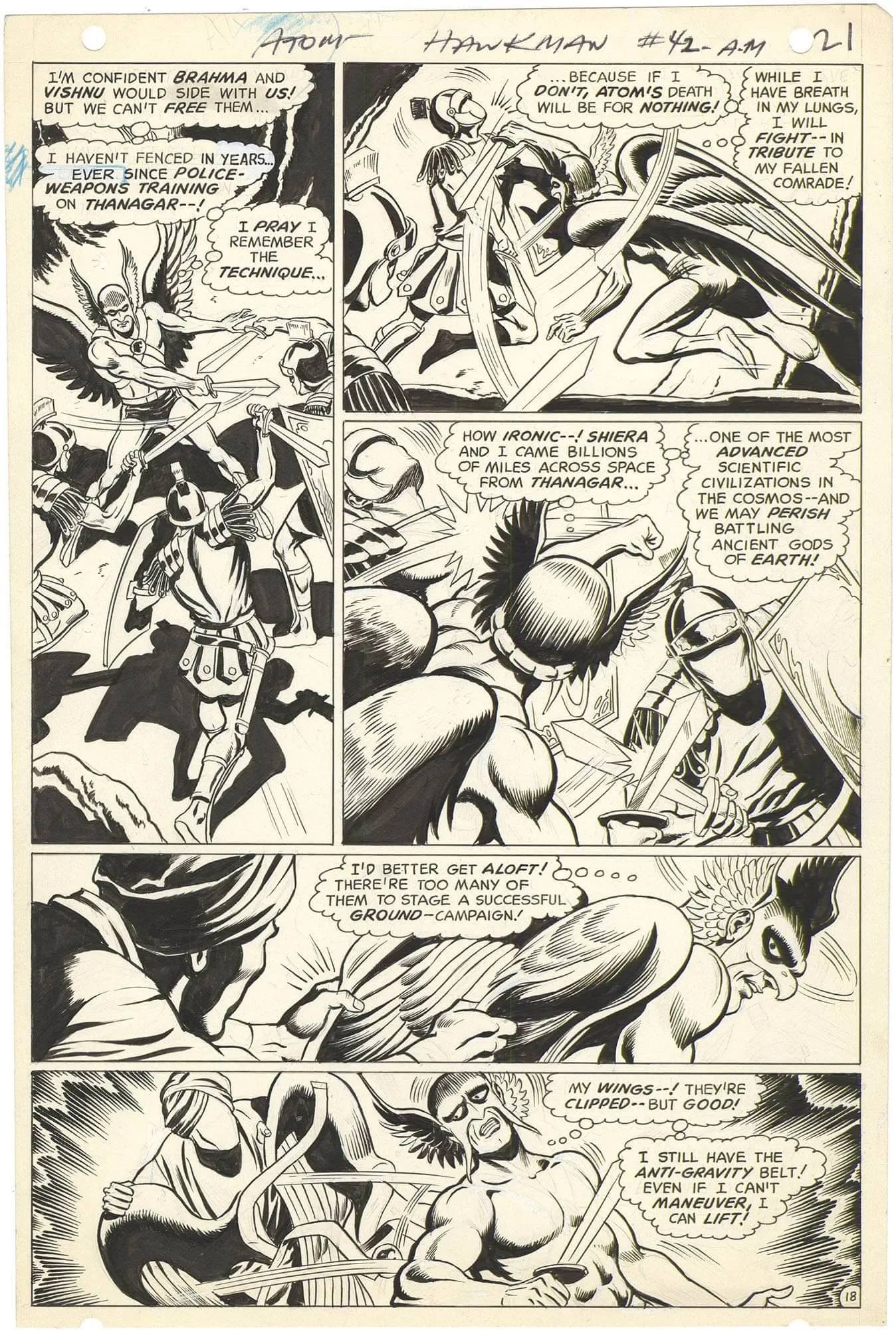 Atom and Hawkman #42 p18