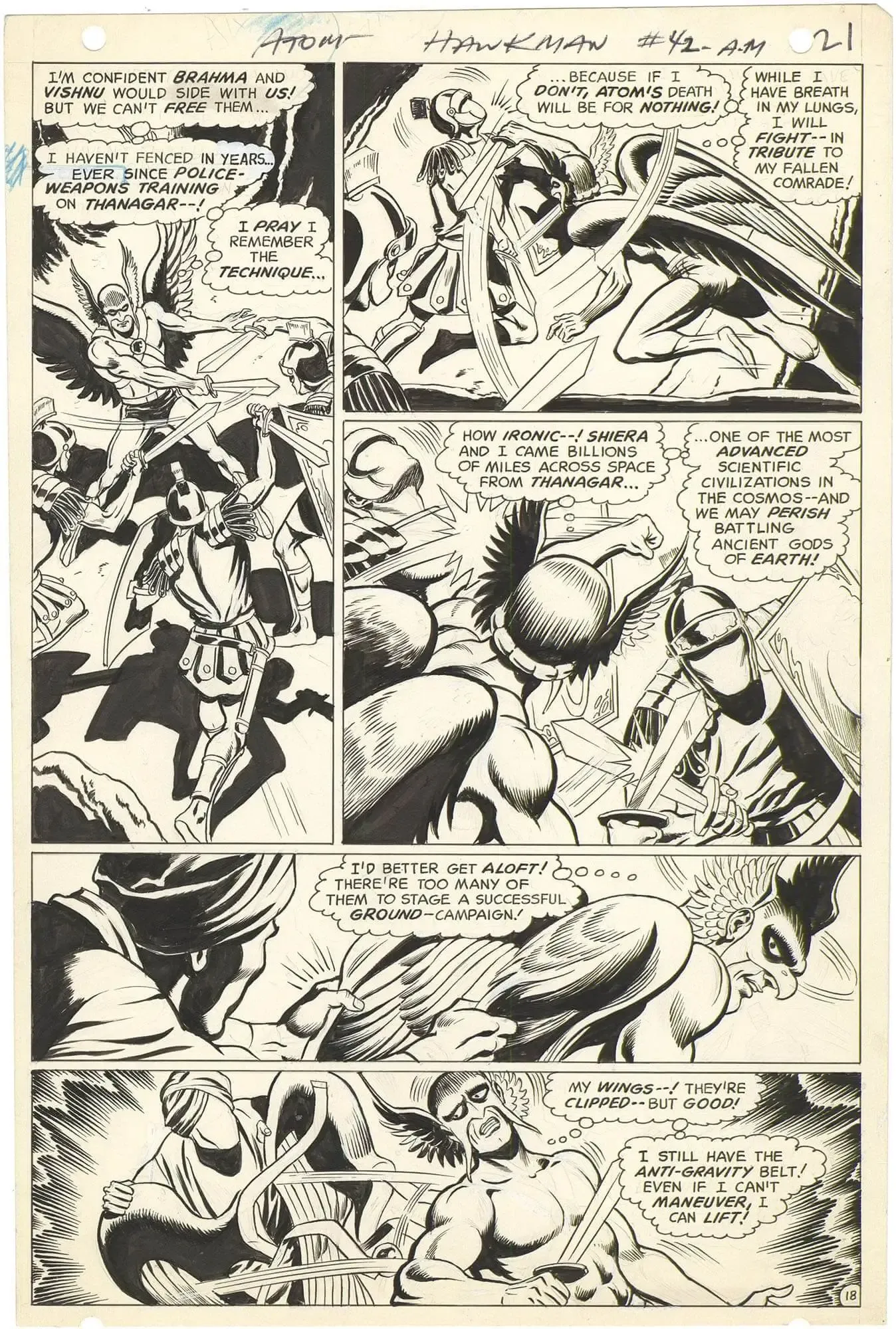 Atom and Hawkman #42 p18