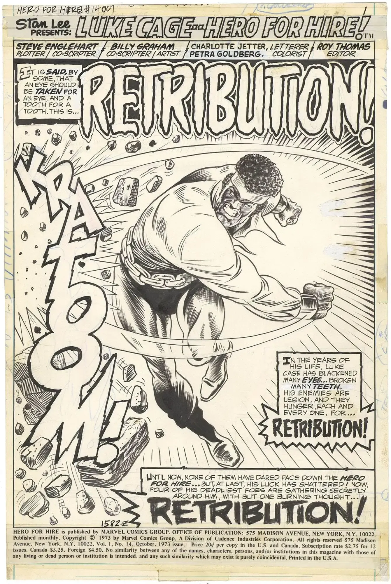 Hero For Hire #14 p1 (Splash)