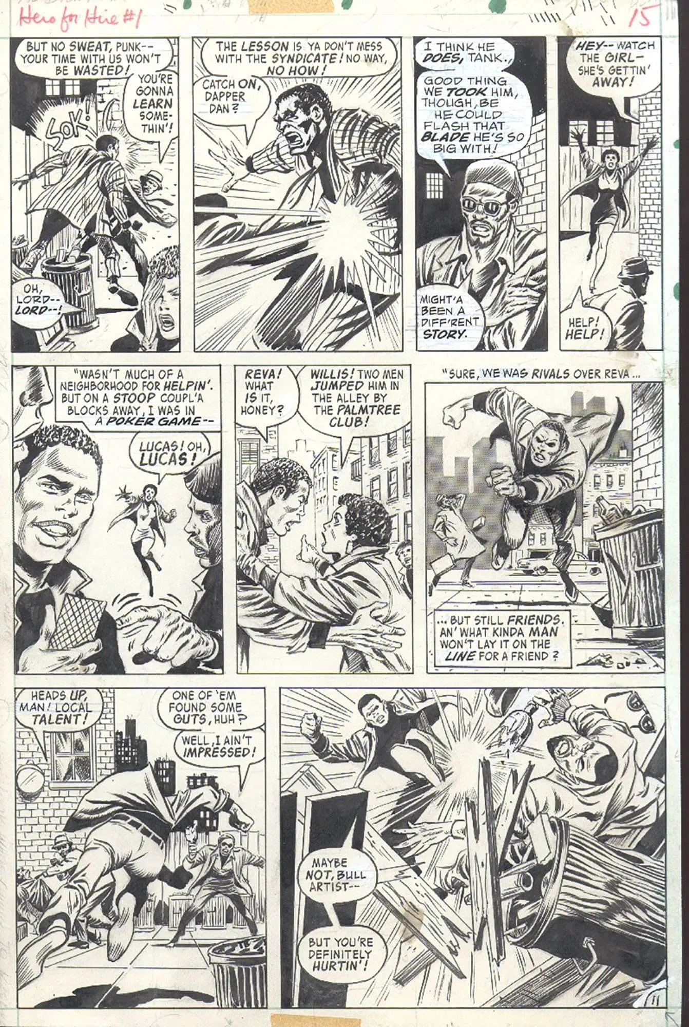 Hero for Hire #1 p11 (first Appearance + Origin)