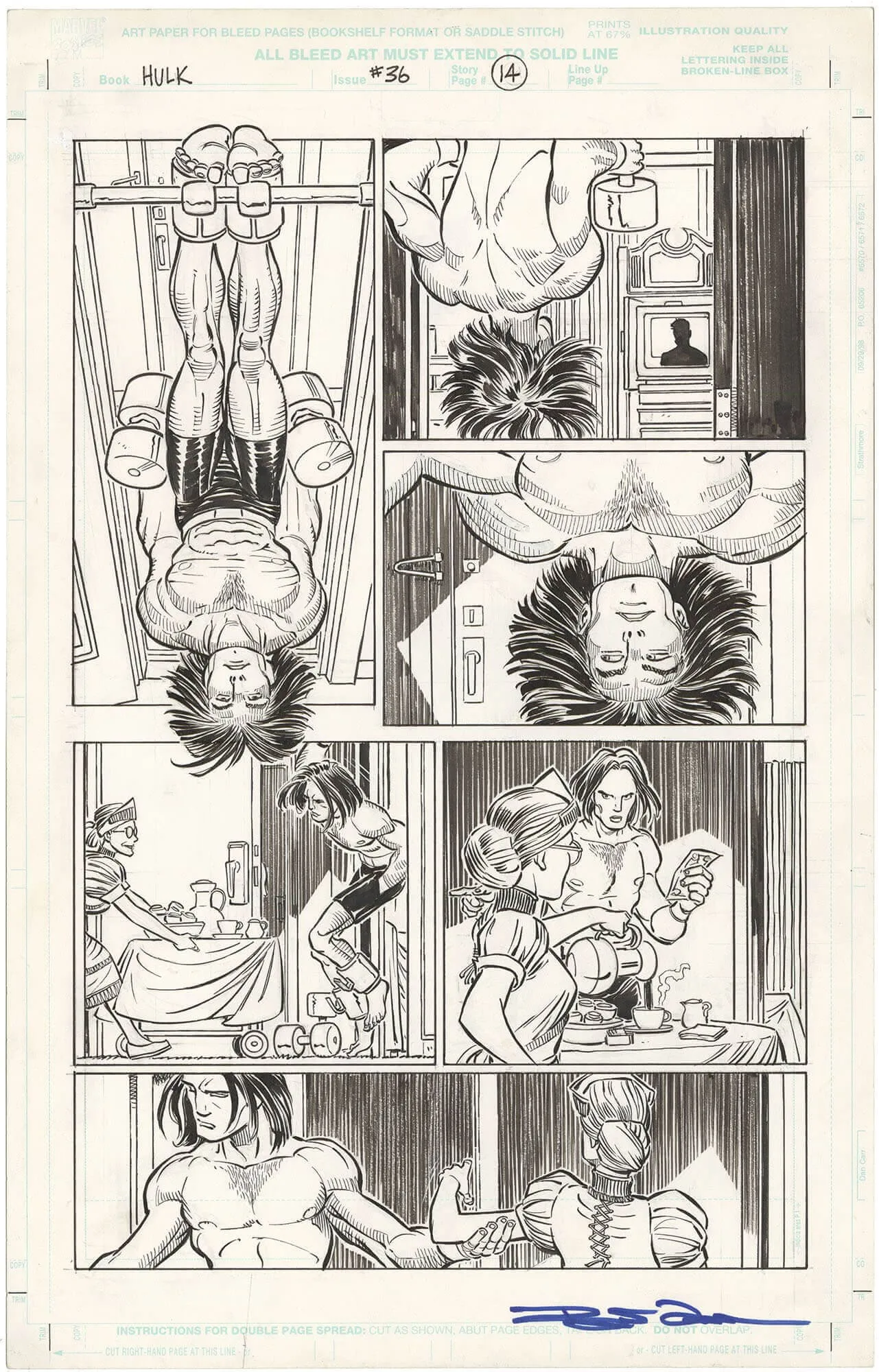 Hulk #36 p14 (Signed)