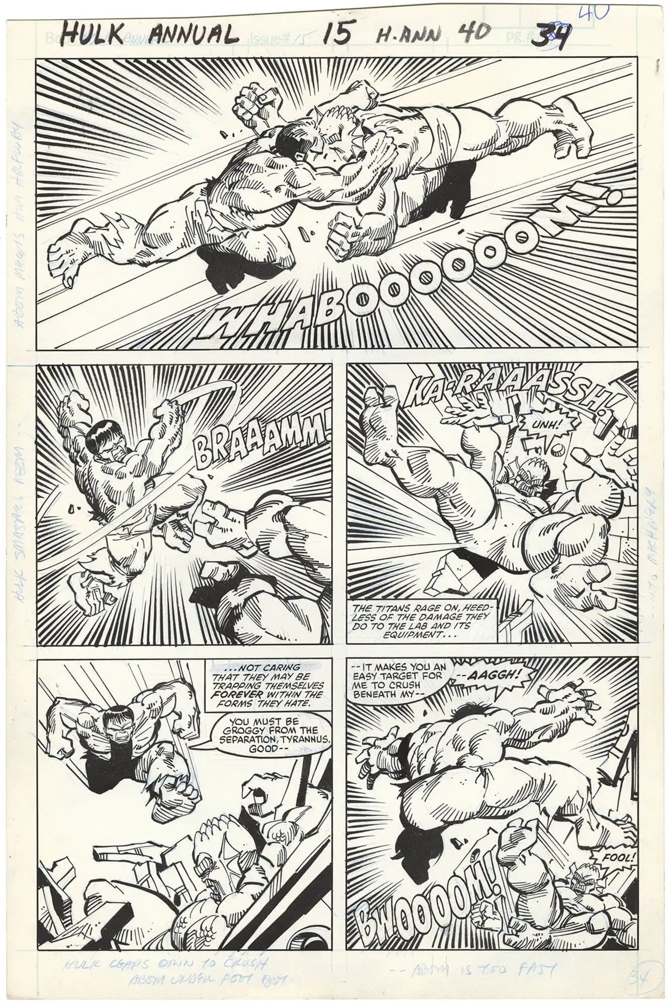 Incredible Hulk Annual #15 p40 (Amazing!!!!!)