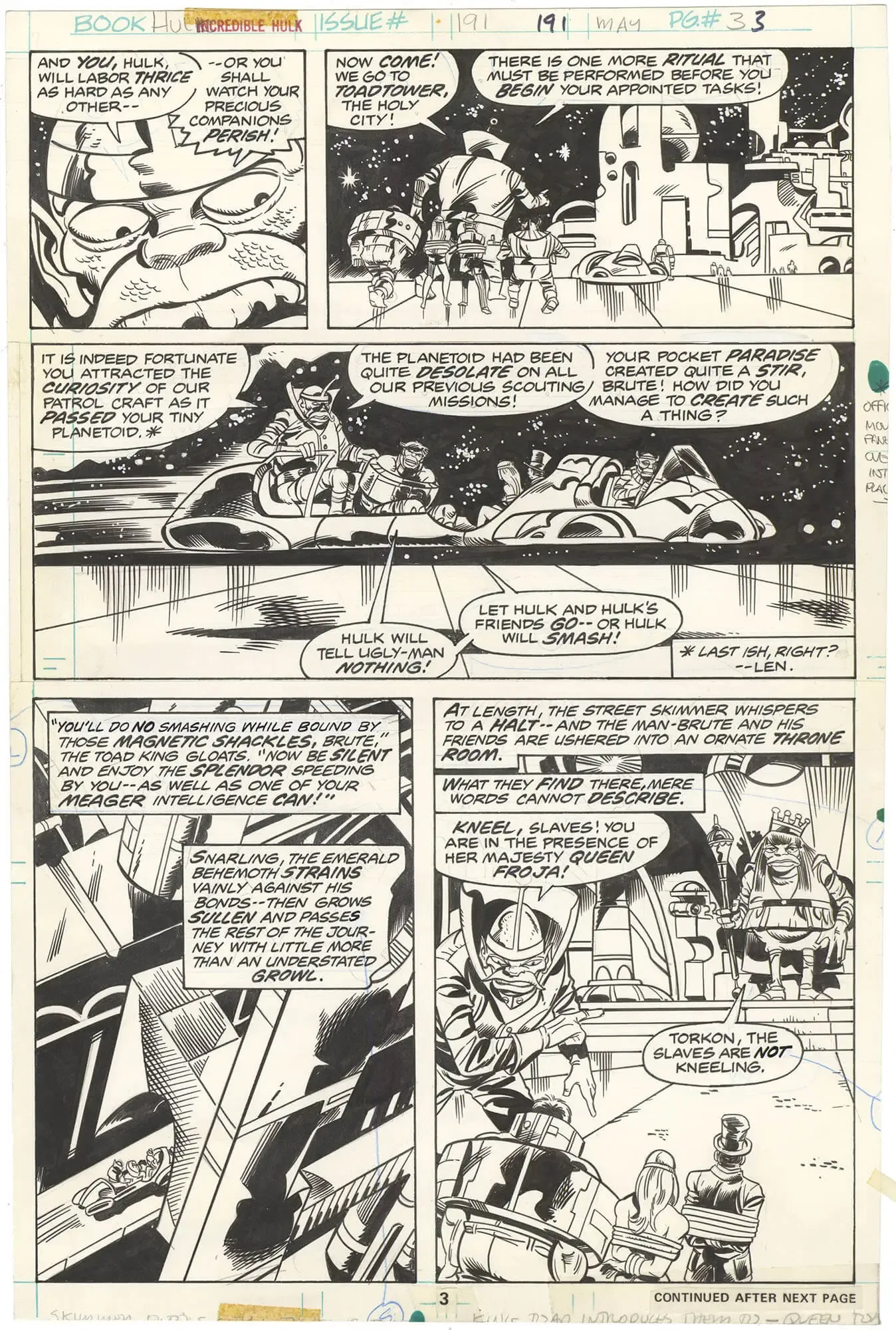Incredible Hulk #191 p3