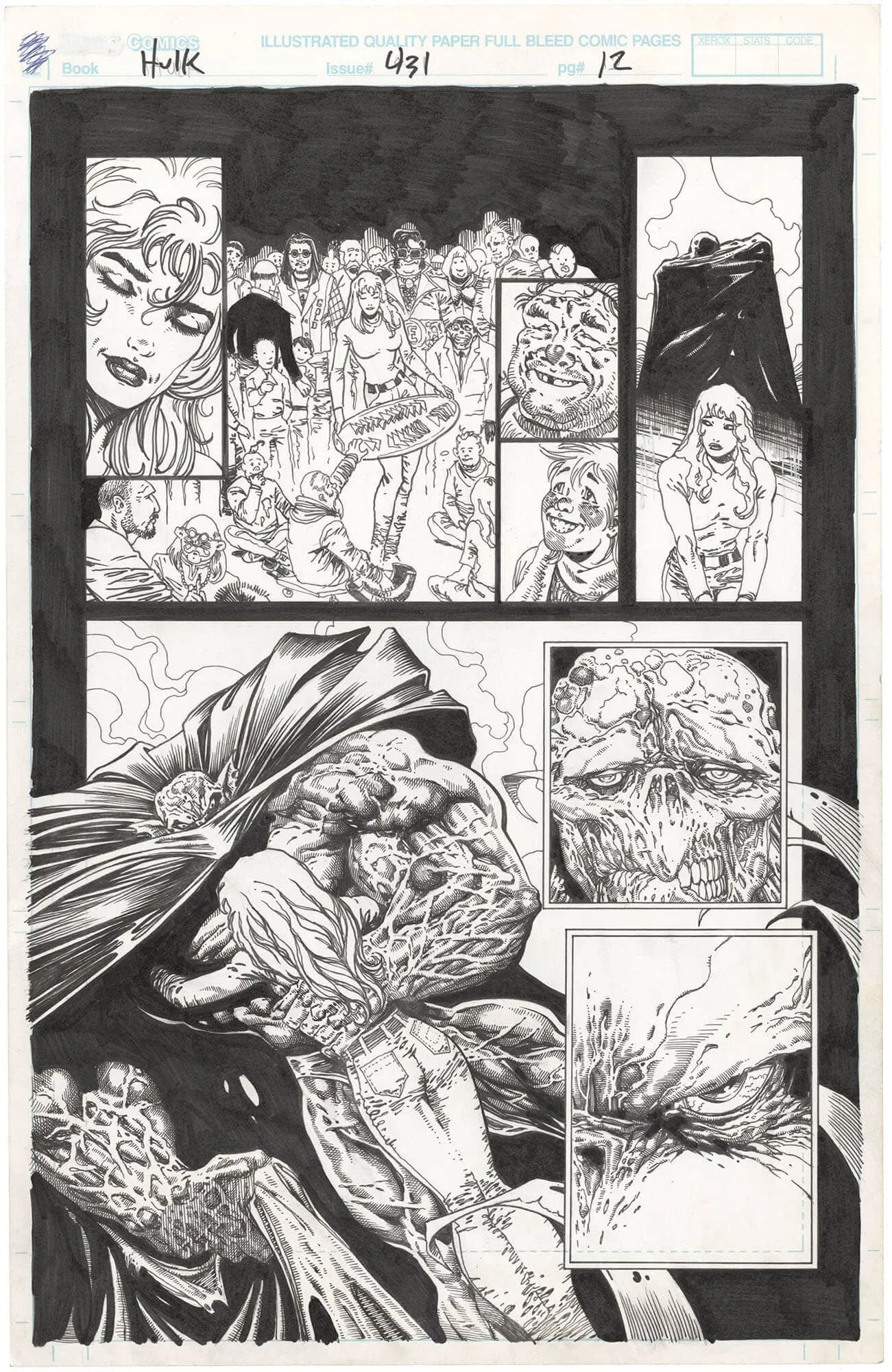 Incredible Hulk #431 p12 (½ Splash)
