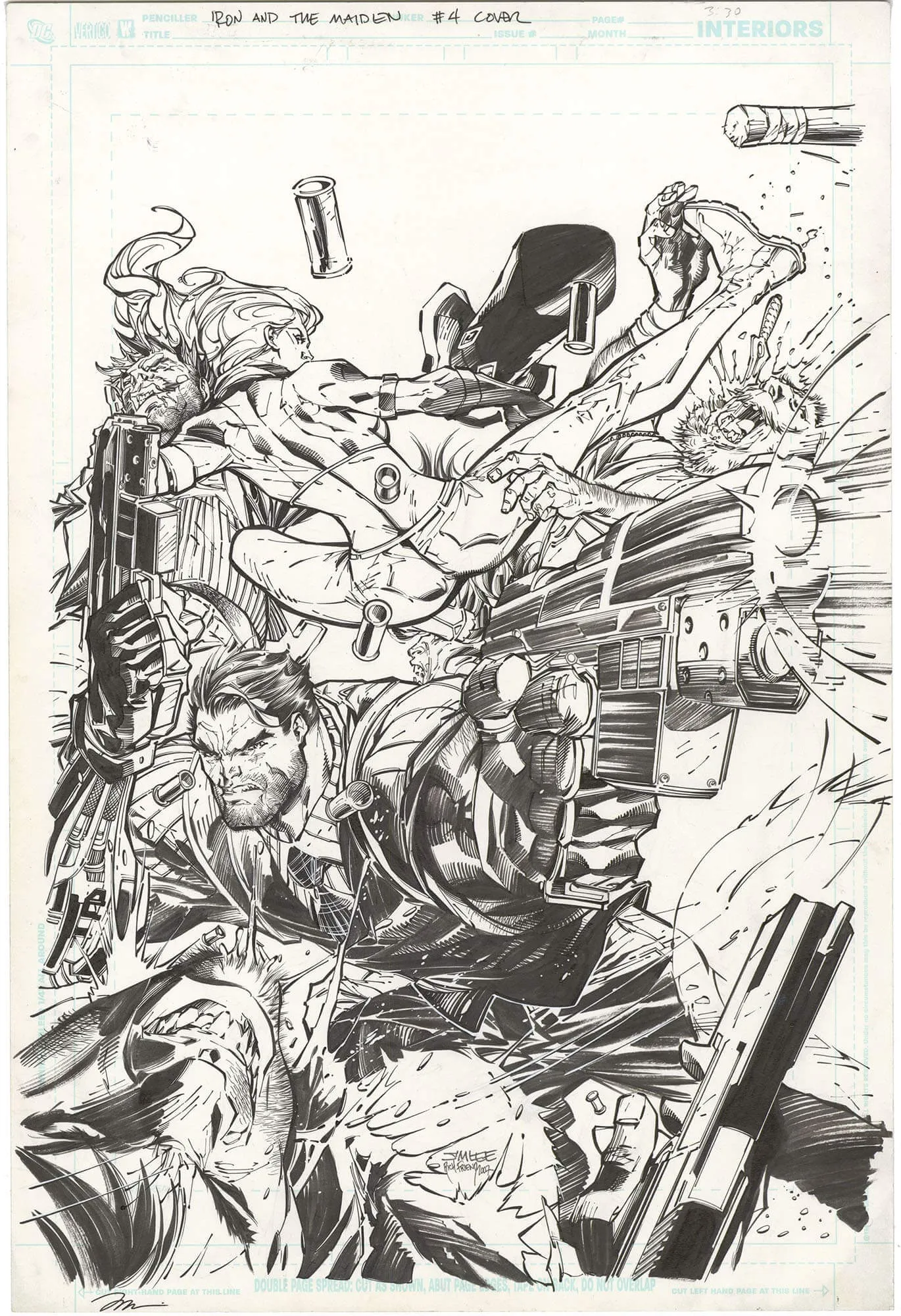 Iron and the Maiden #4 Cover