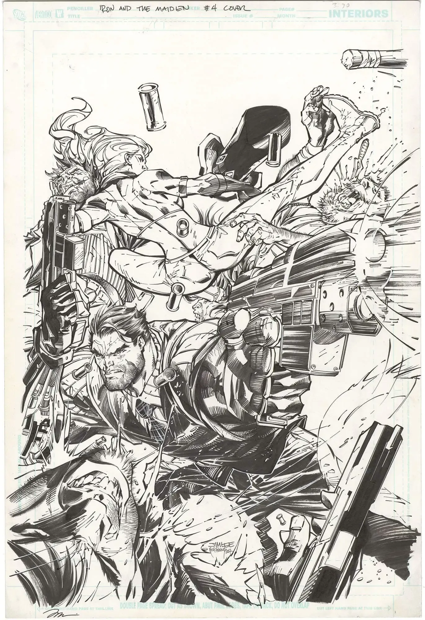 Iron and the Maiden #4 Cover