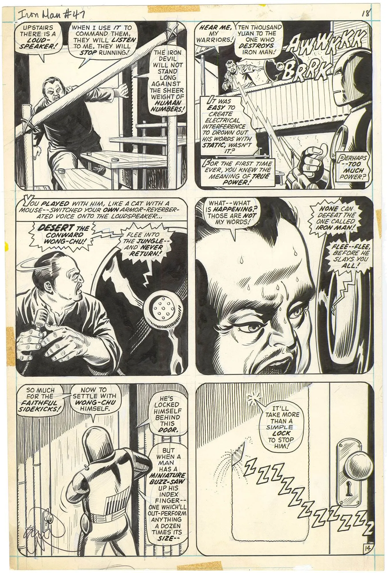 Iron Man #47 p14 (Origin Iron Man)