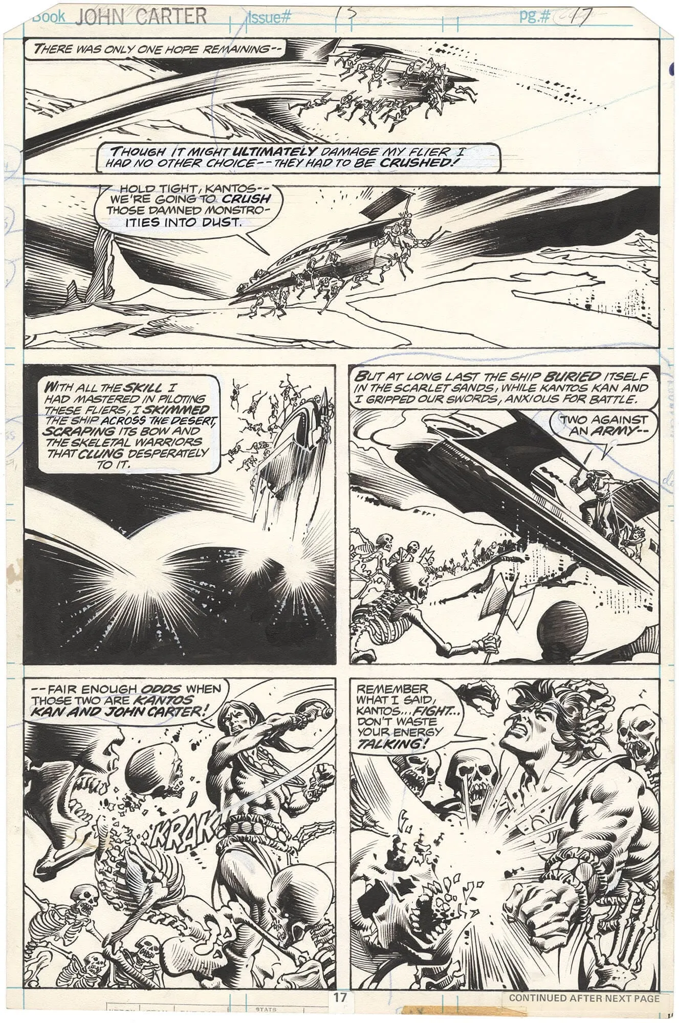 John Carter Warlord of Mars #13 p17