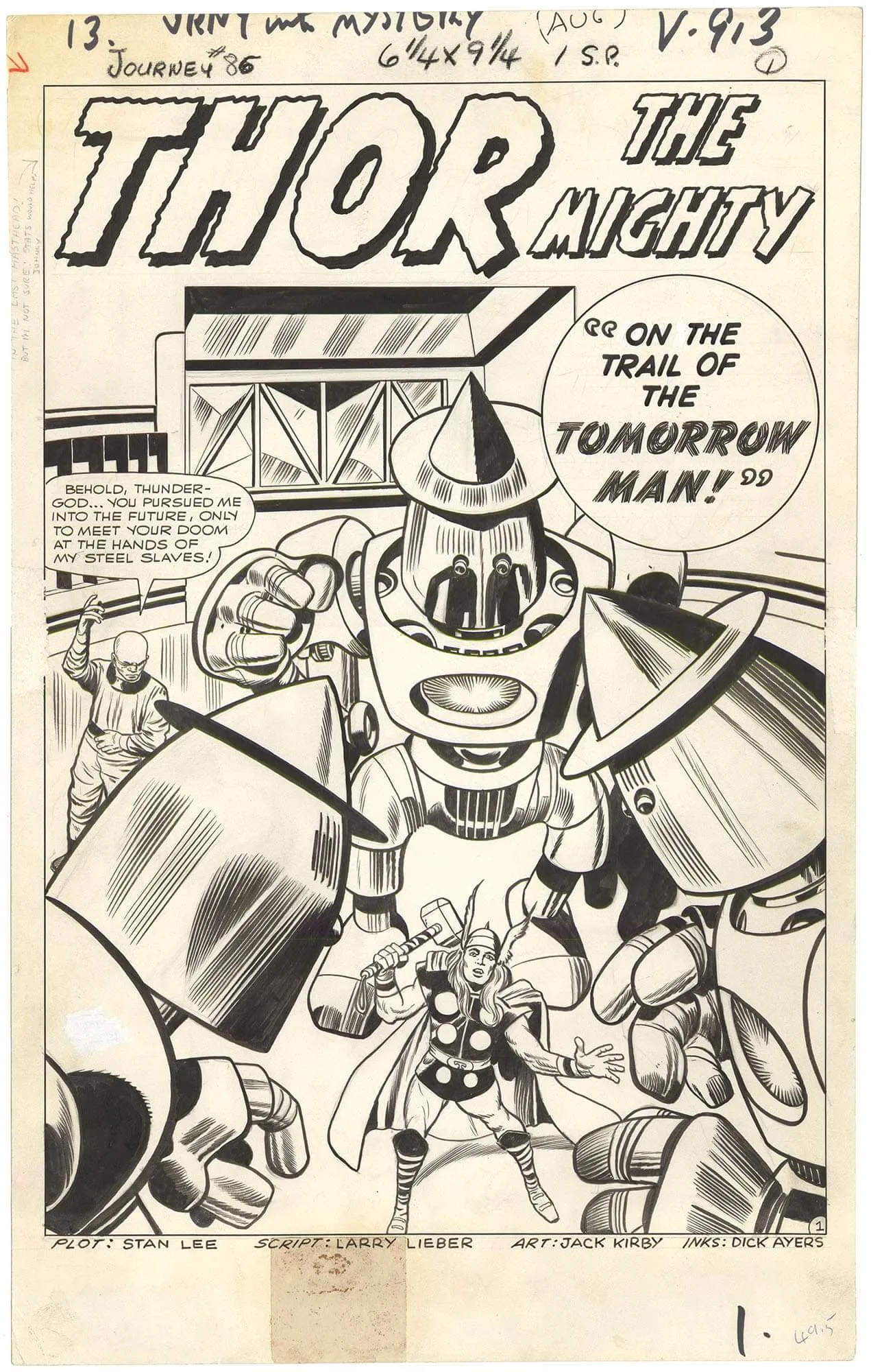 Journey Into Mystery #86 p1 (Splash)